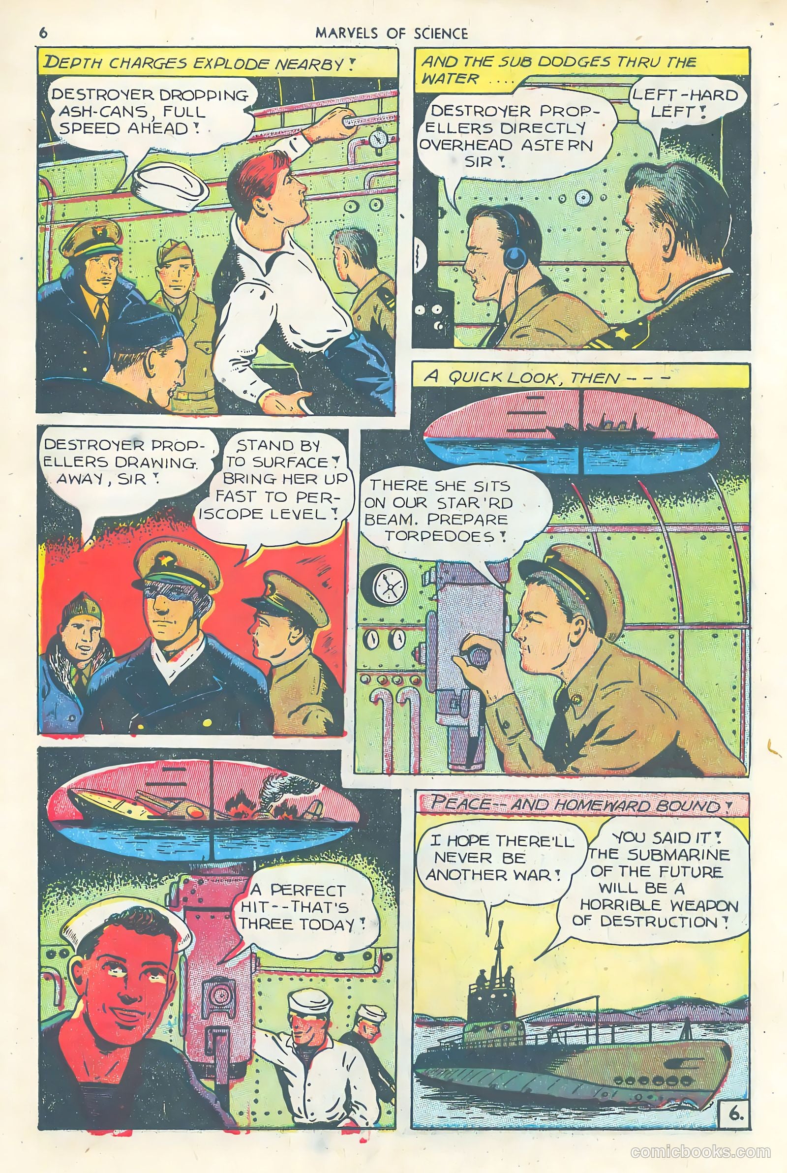 Marvels of Science #4 (1946) — page 8 of 52