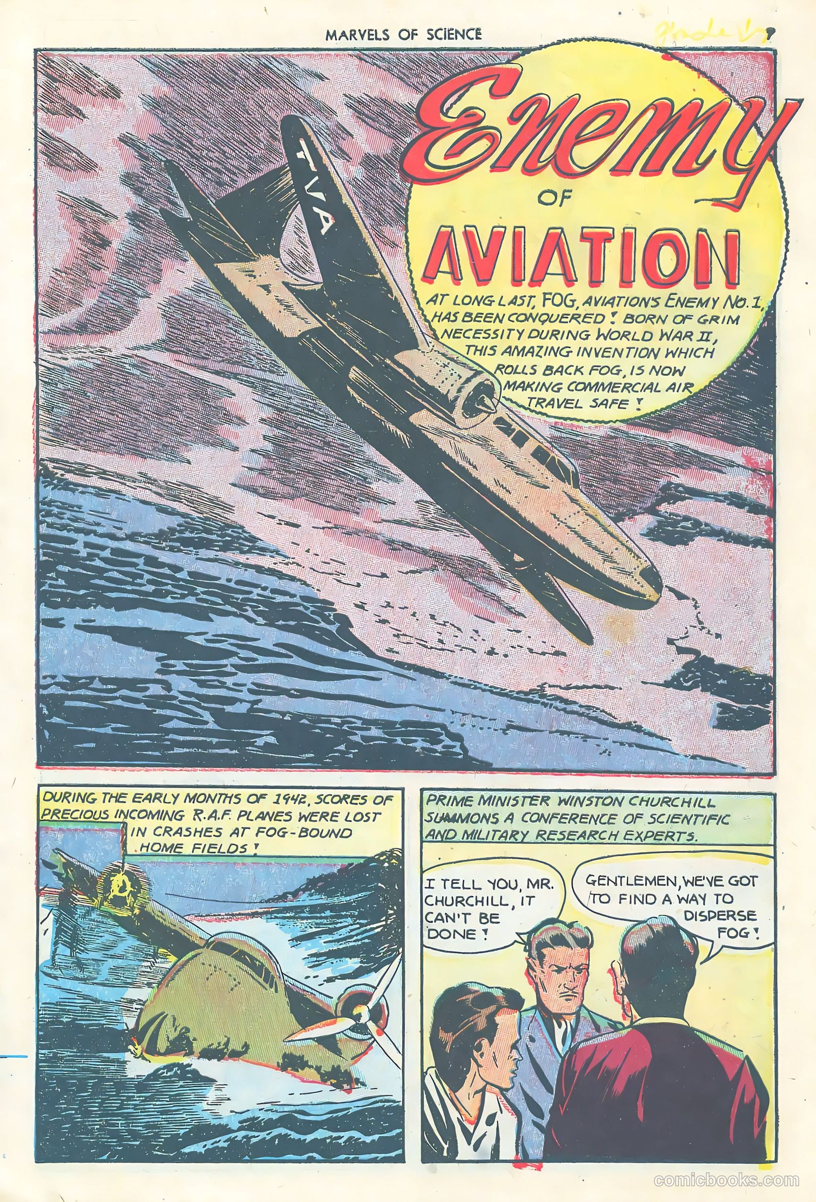 Marvels of Science #4 (1946) — page 9 of 52