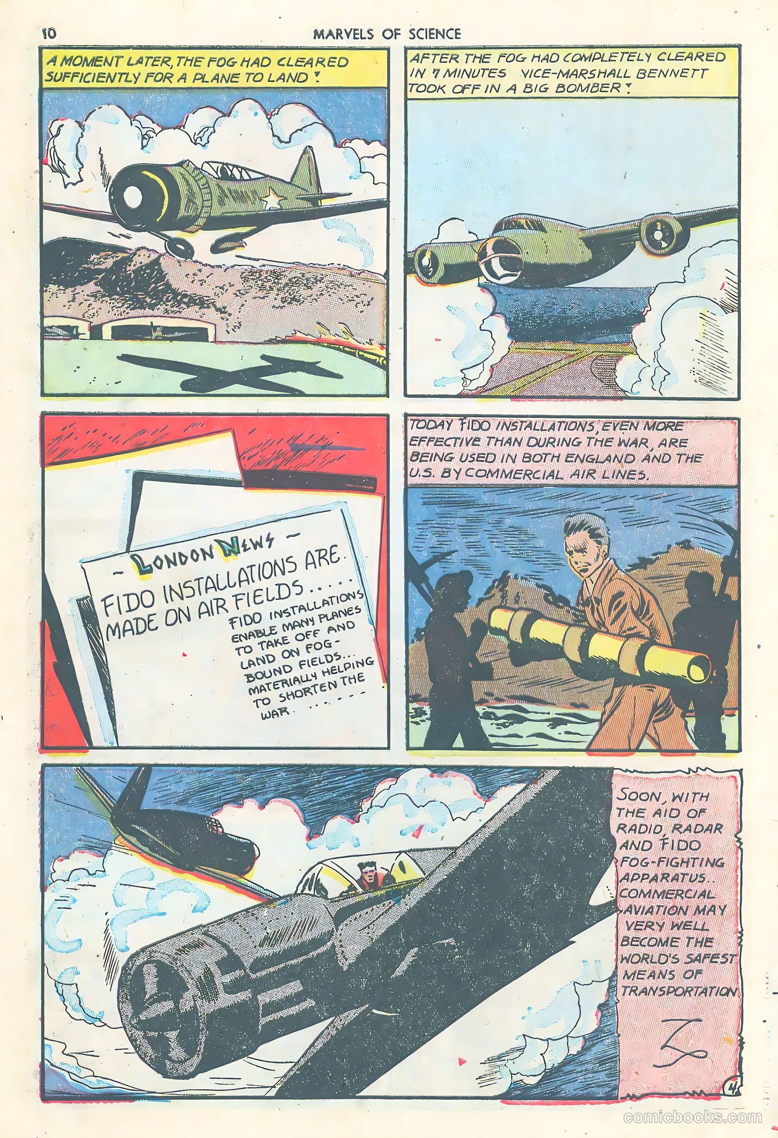 Marvels of Science #4 (1946) — page 12 of 52