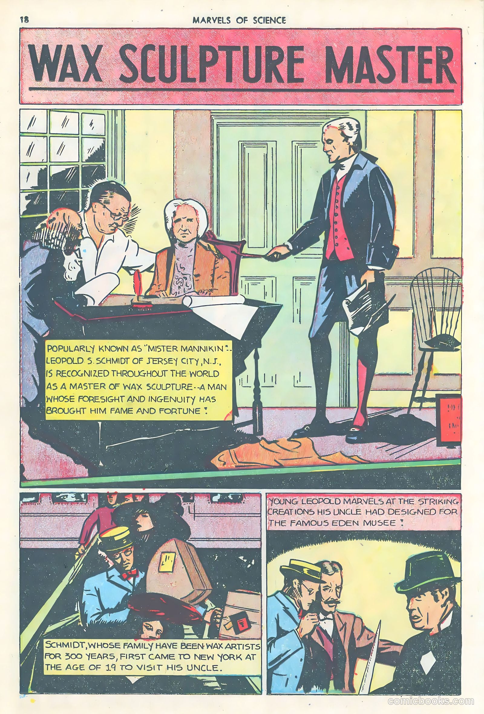 Marvels of Science #4 (1946) — page 20 of 52