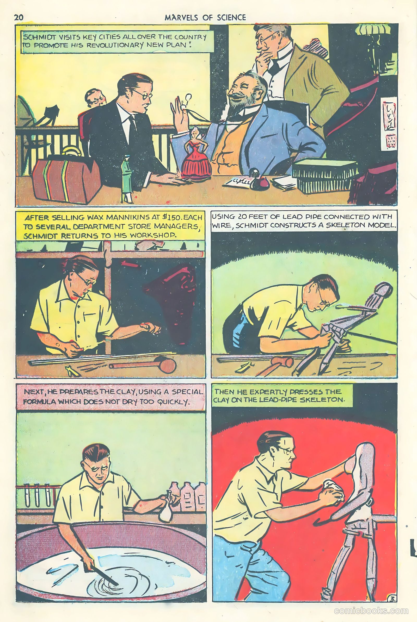 Marvels of Science #4 (1946) — page 22 of 52