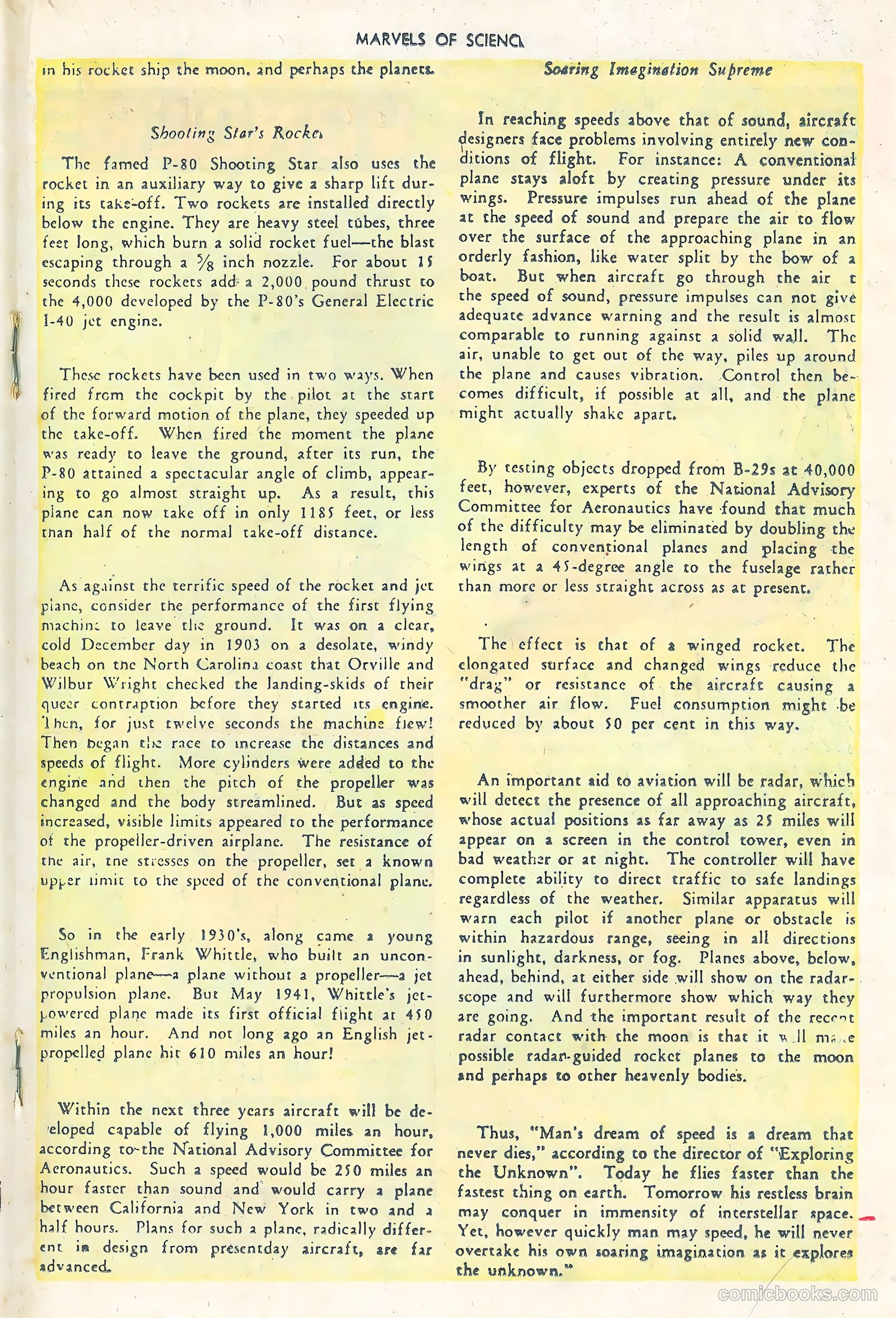 Marvels of Science #4 (1946) — page 27 of 52