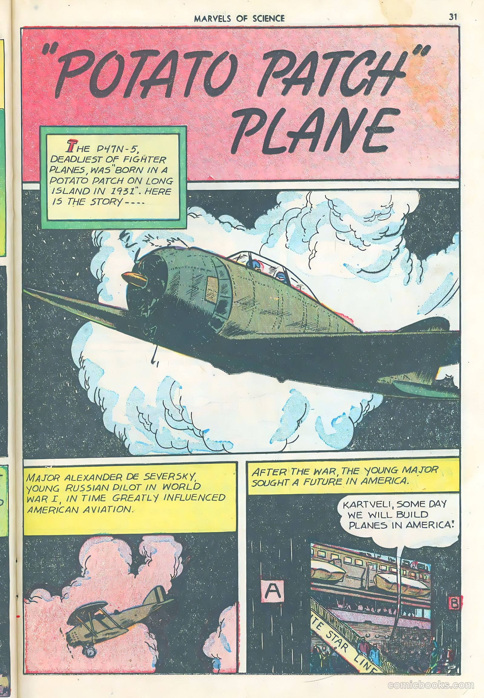 Marvels of Science #4 (1946) — page 33 of 52