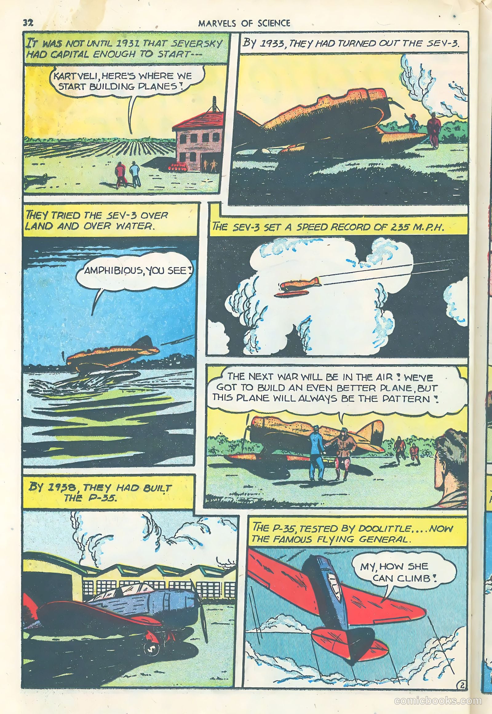 Marvels of Science #4 (1946) — page 34 of 52