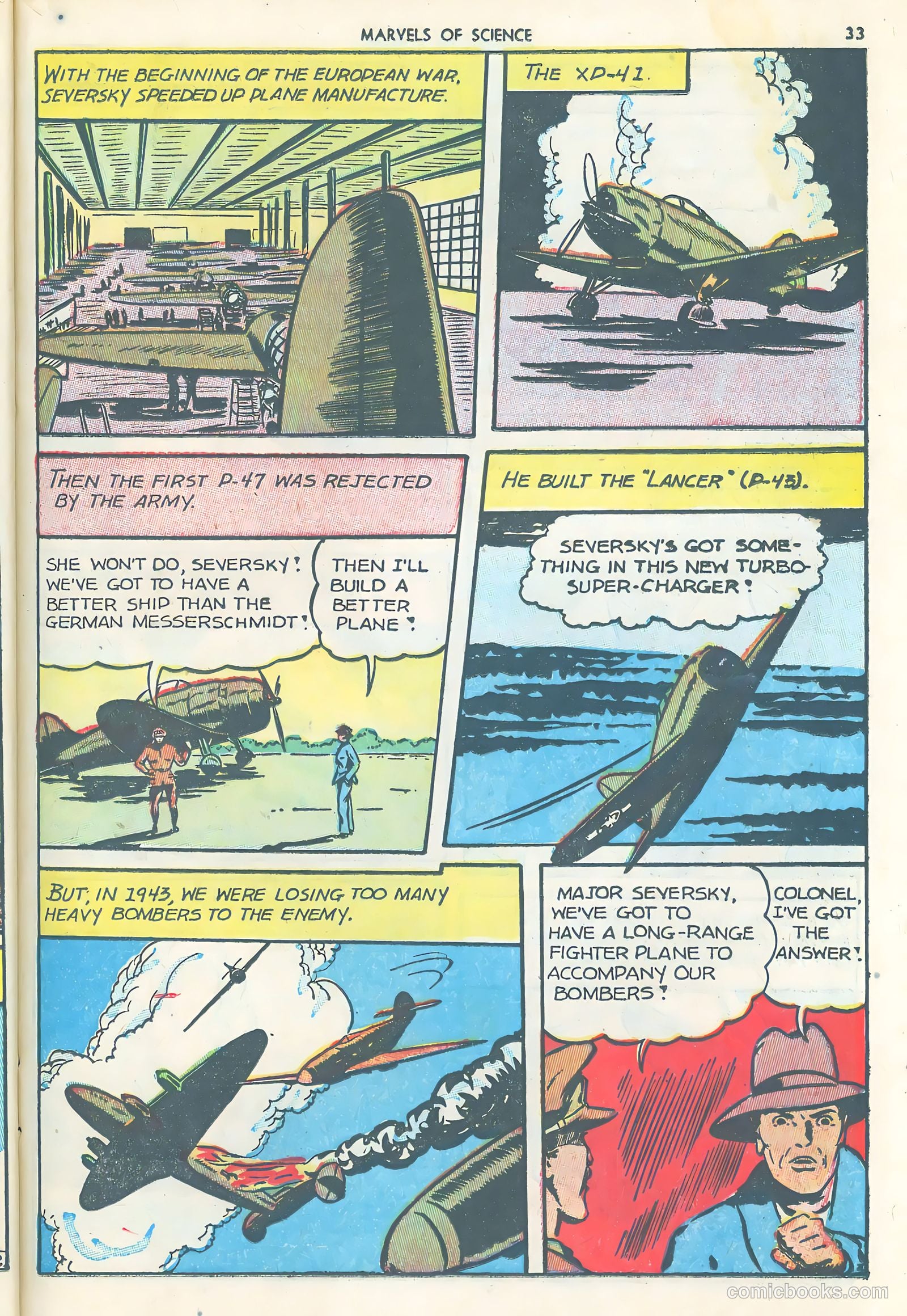 Marvels of Science #4 (1946) — page 35 of 52