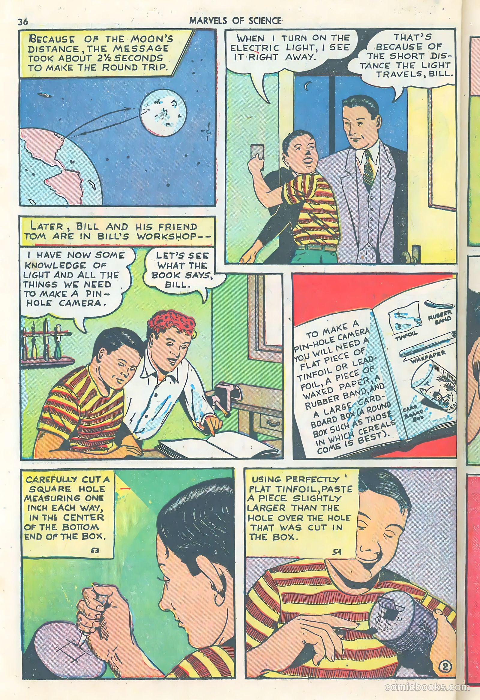 Marvels of Science #4 (1946) — page 38 of 52