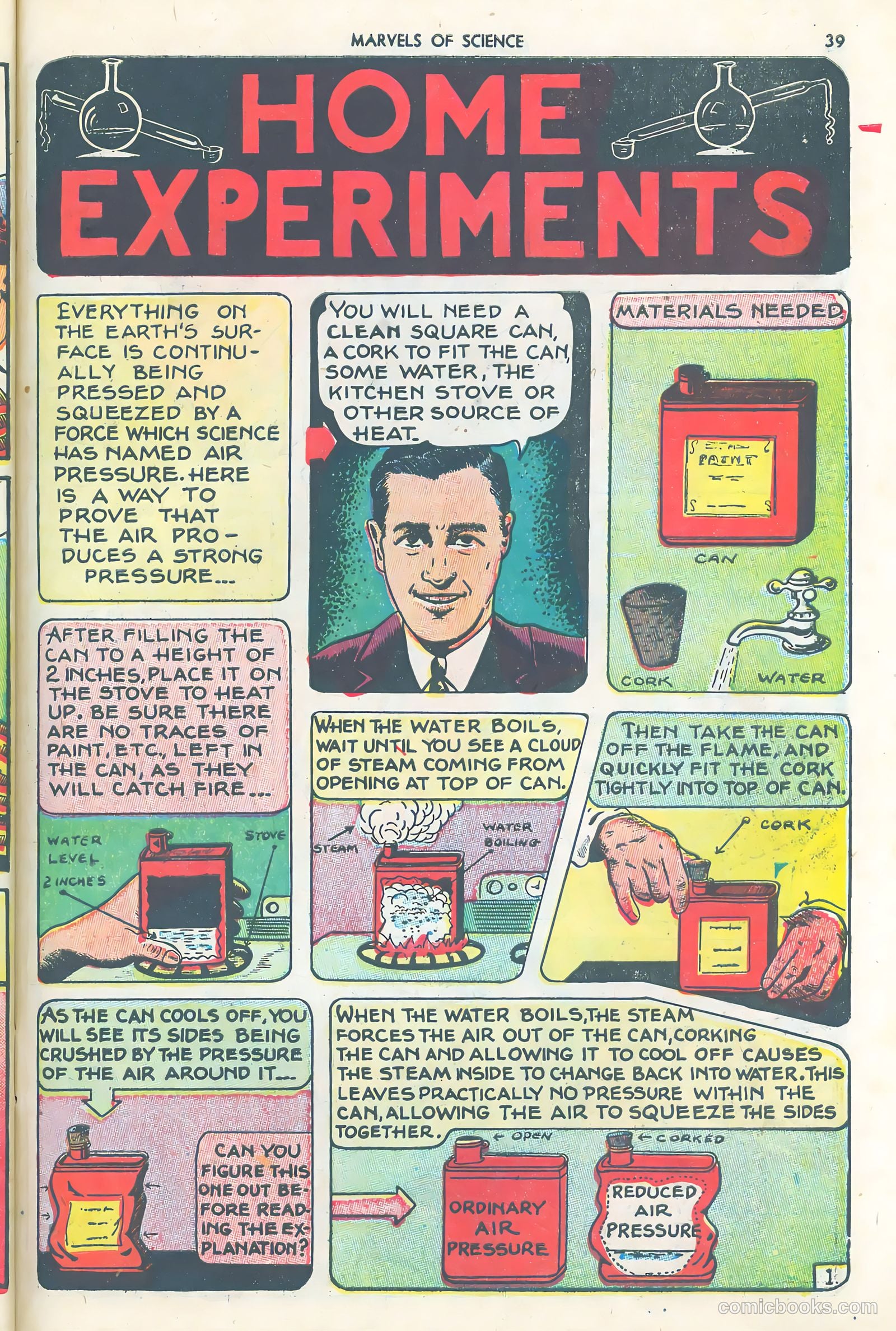 Marvels of Science #4 (1946) — page 41 of 52