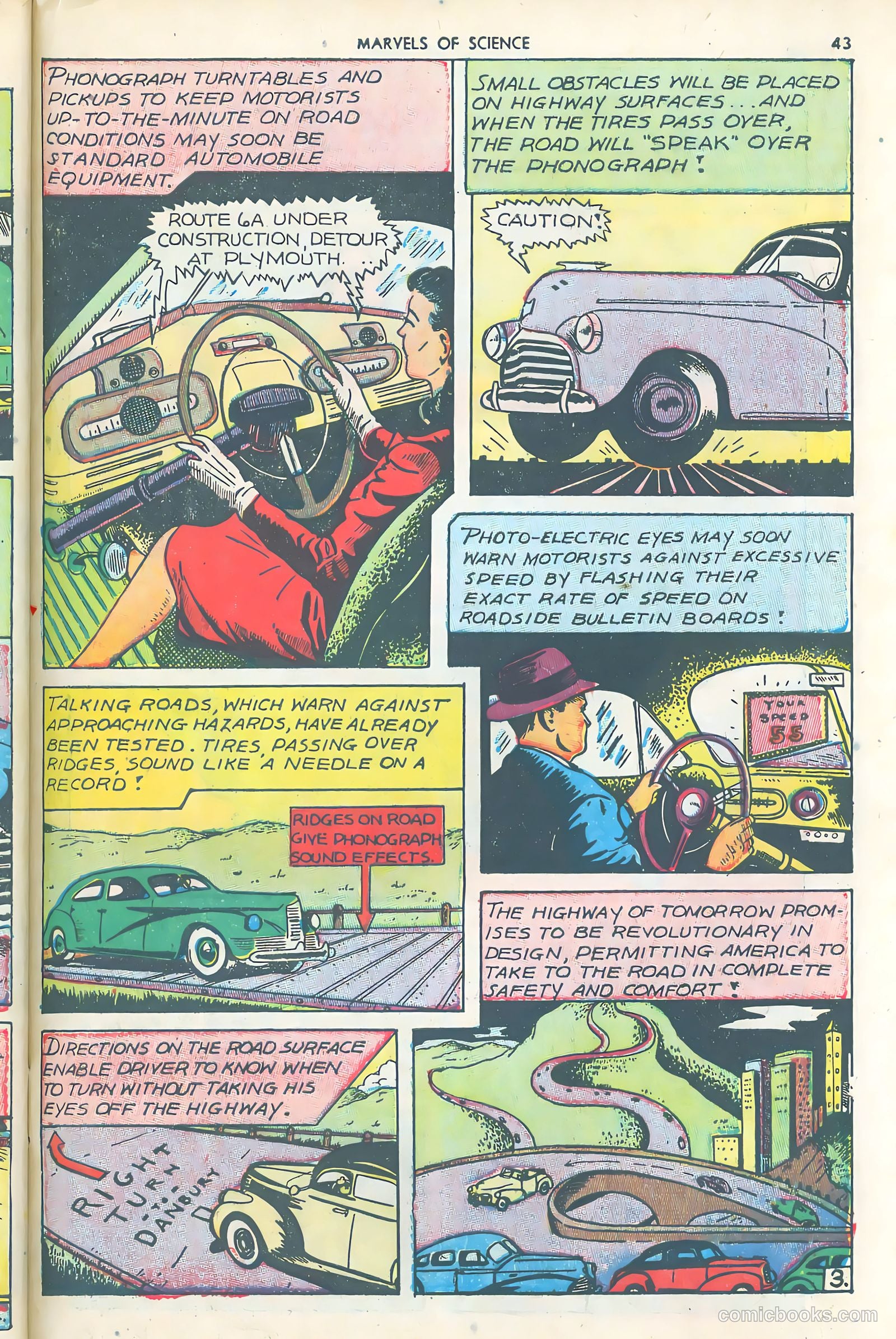 Marvels of Science #4 (1946) — page 45 of 52