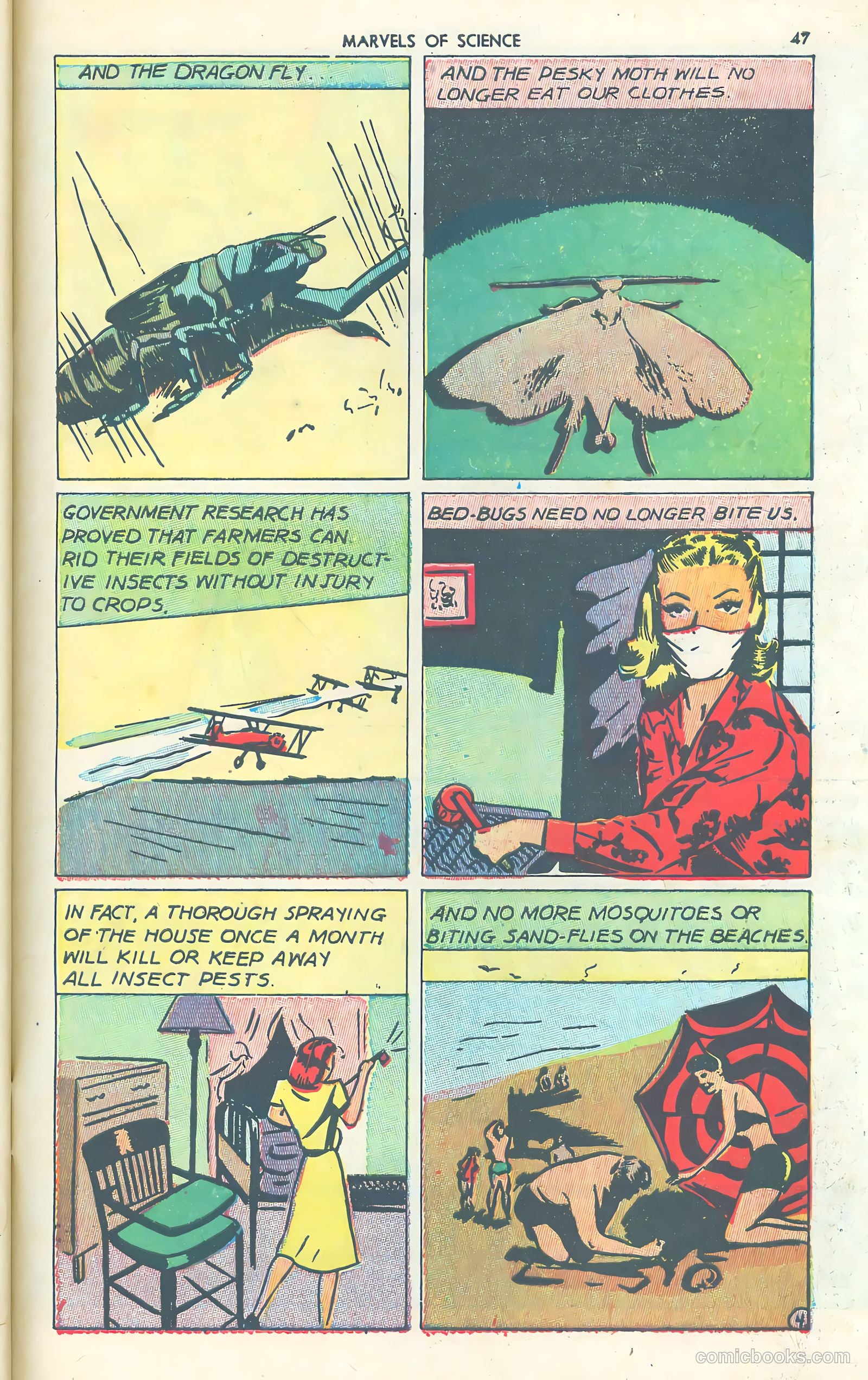 Marvels of Science #4 (1946) — page 49 of 52
