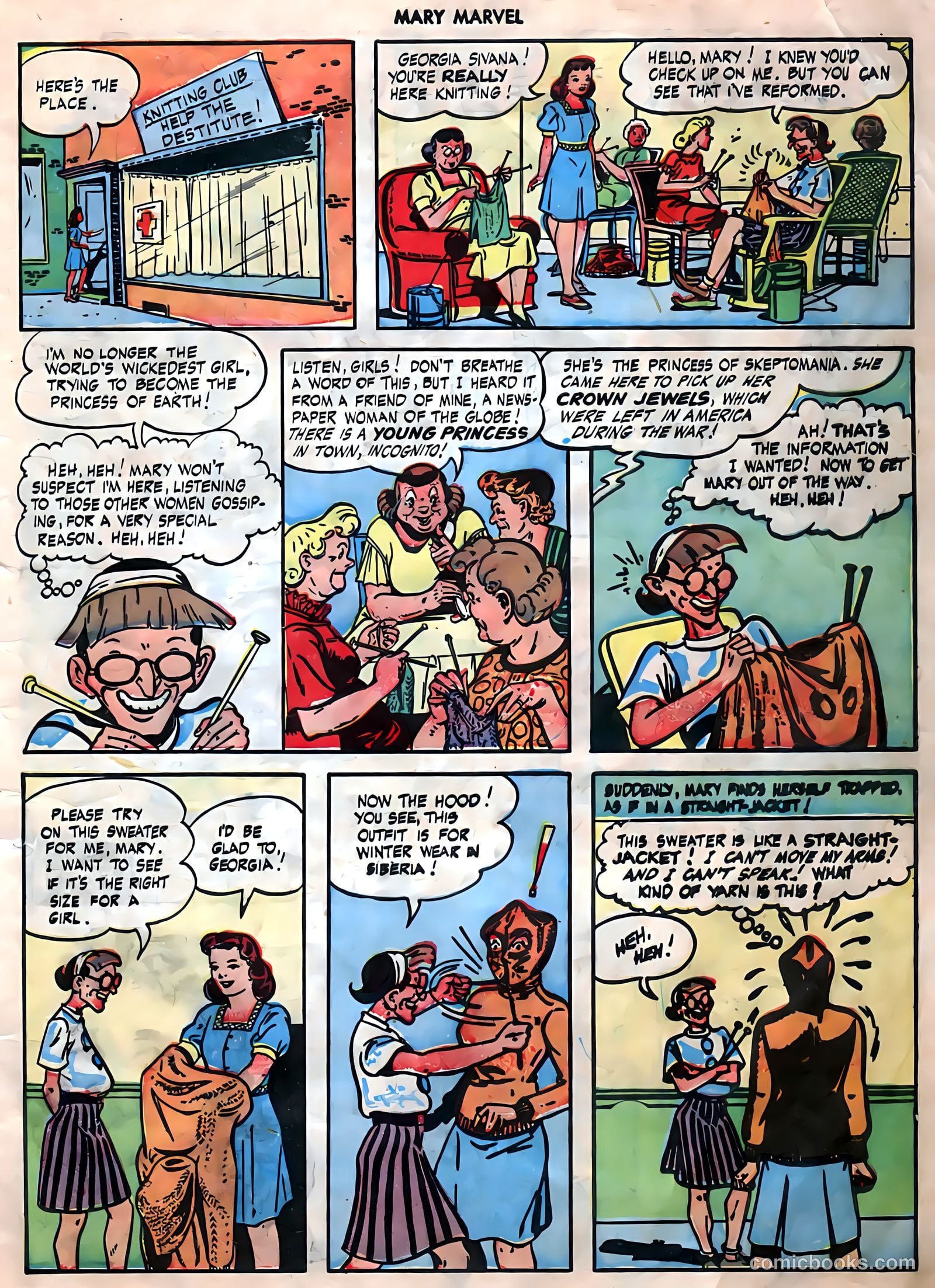 Mary Marvel #2 (1946) — page 6 of 38