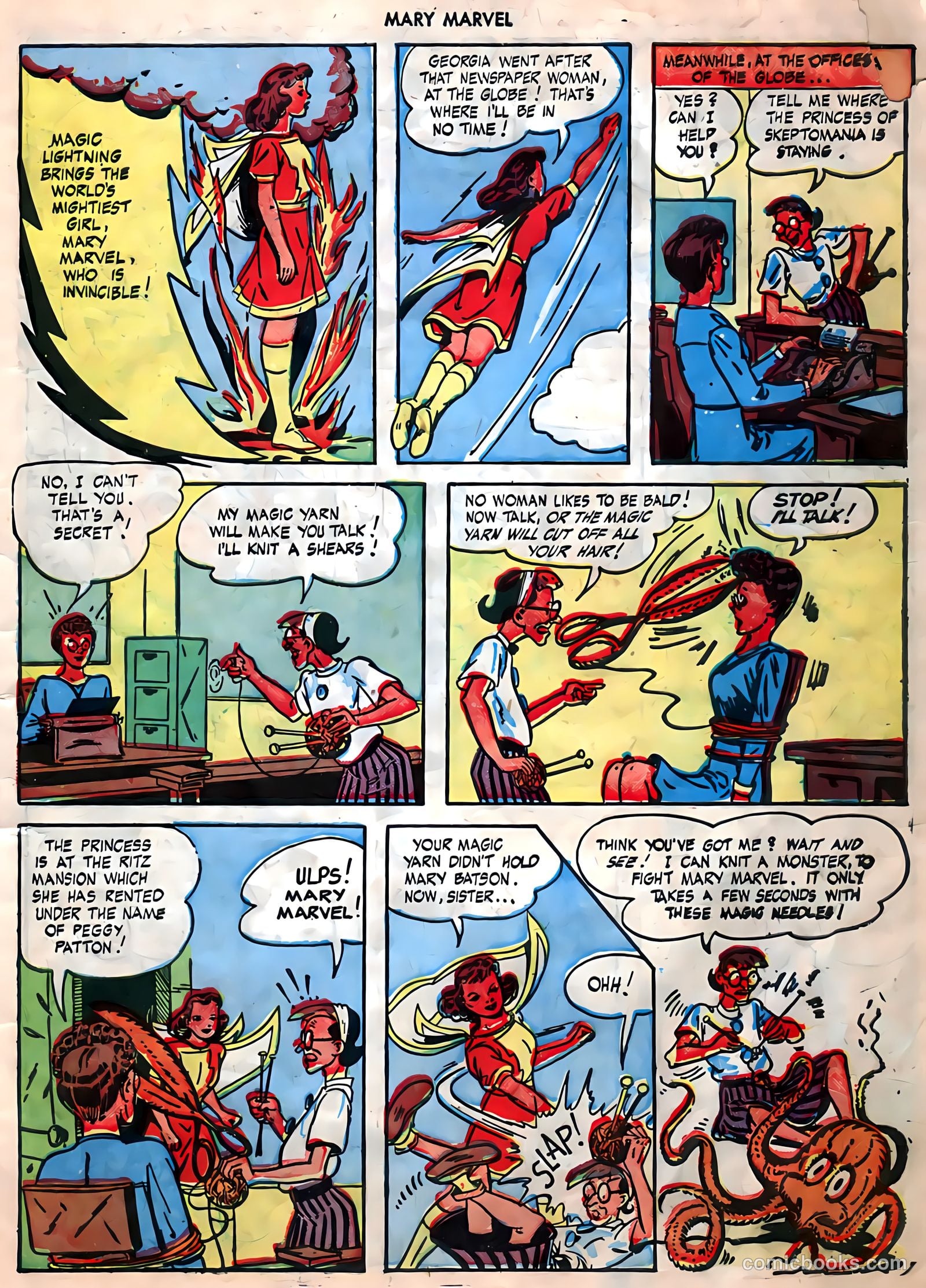 Mary Marvel #2 (1946) — page 8 of 38