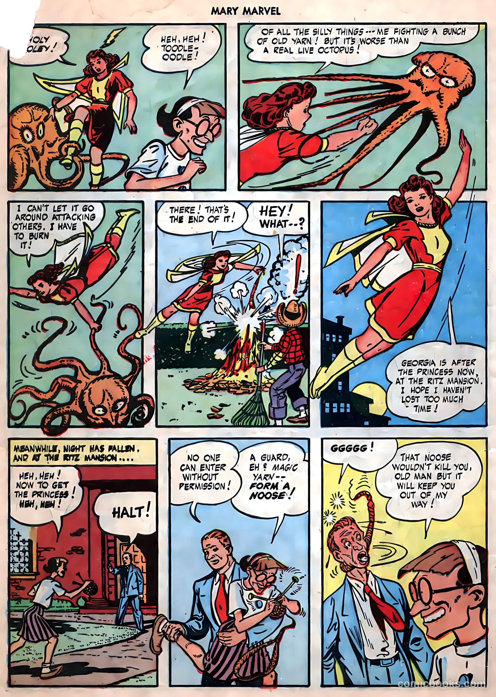 Mary Marvel #2 (1946) — page 9 of 38