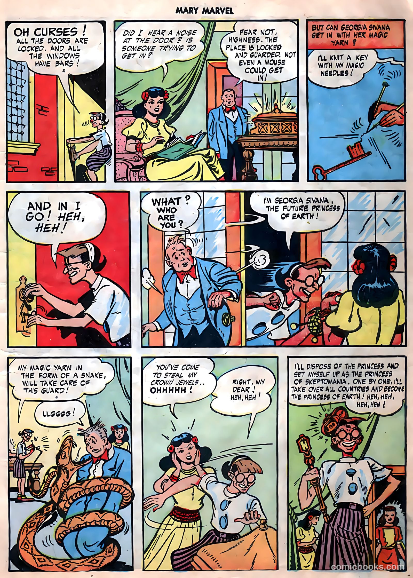 Mary Marvel #2 (1946) — page 10 of 38