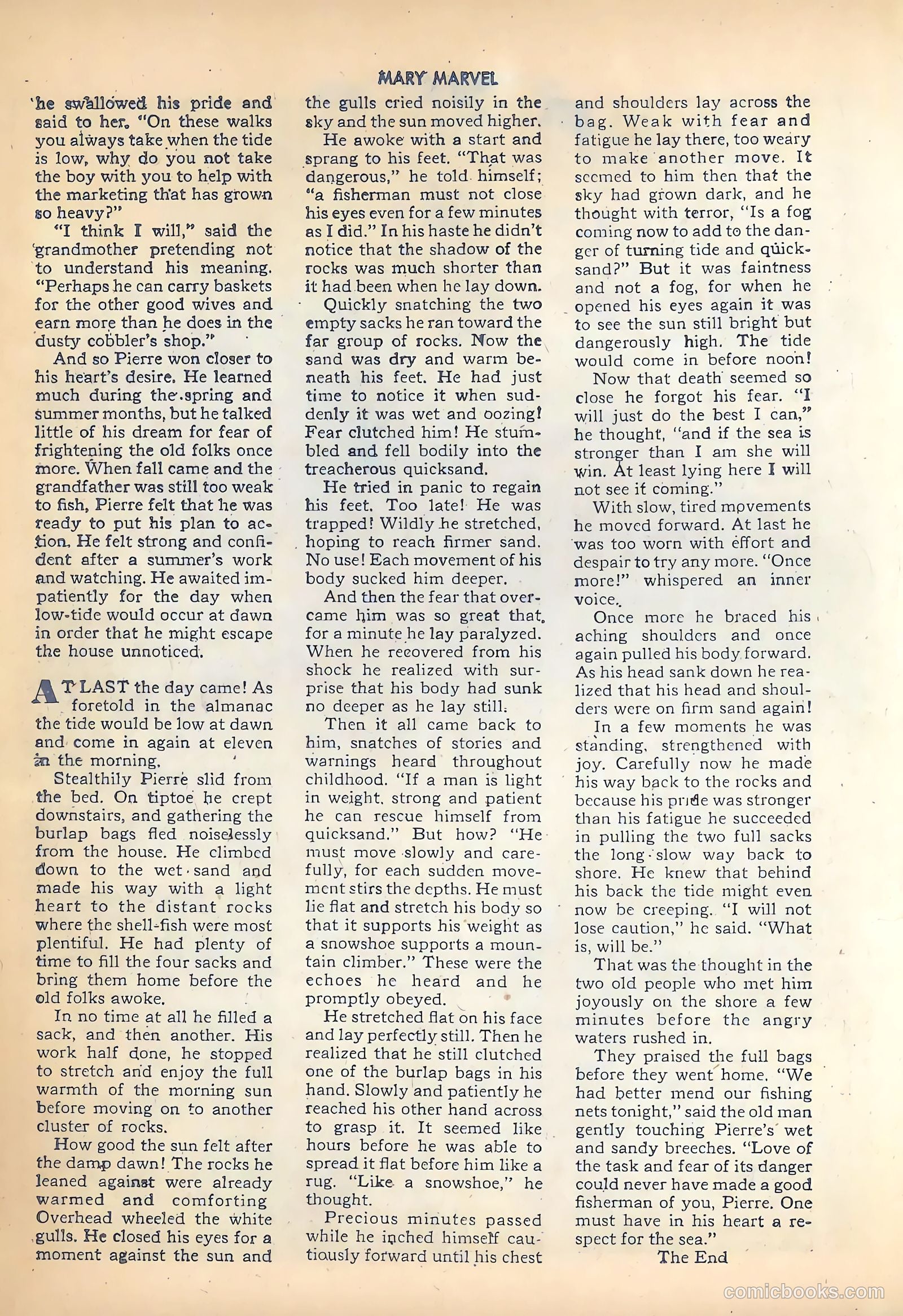 Mary Marvel #2 (1946) — page 21 of 38
