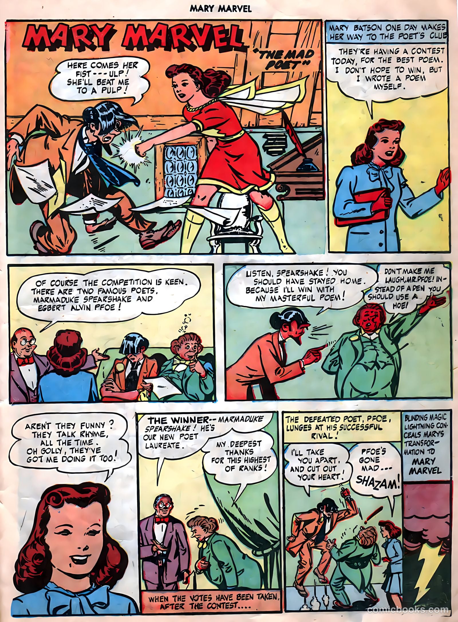 Mary Marvel #2 (1946) — page 30 of 38