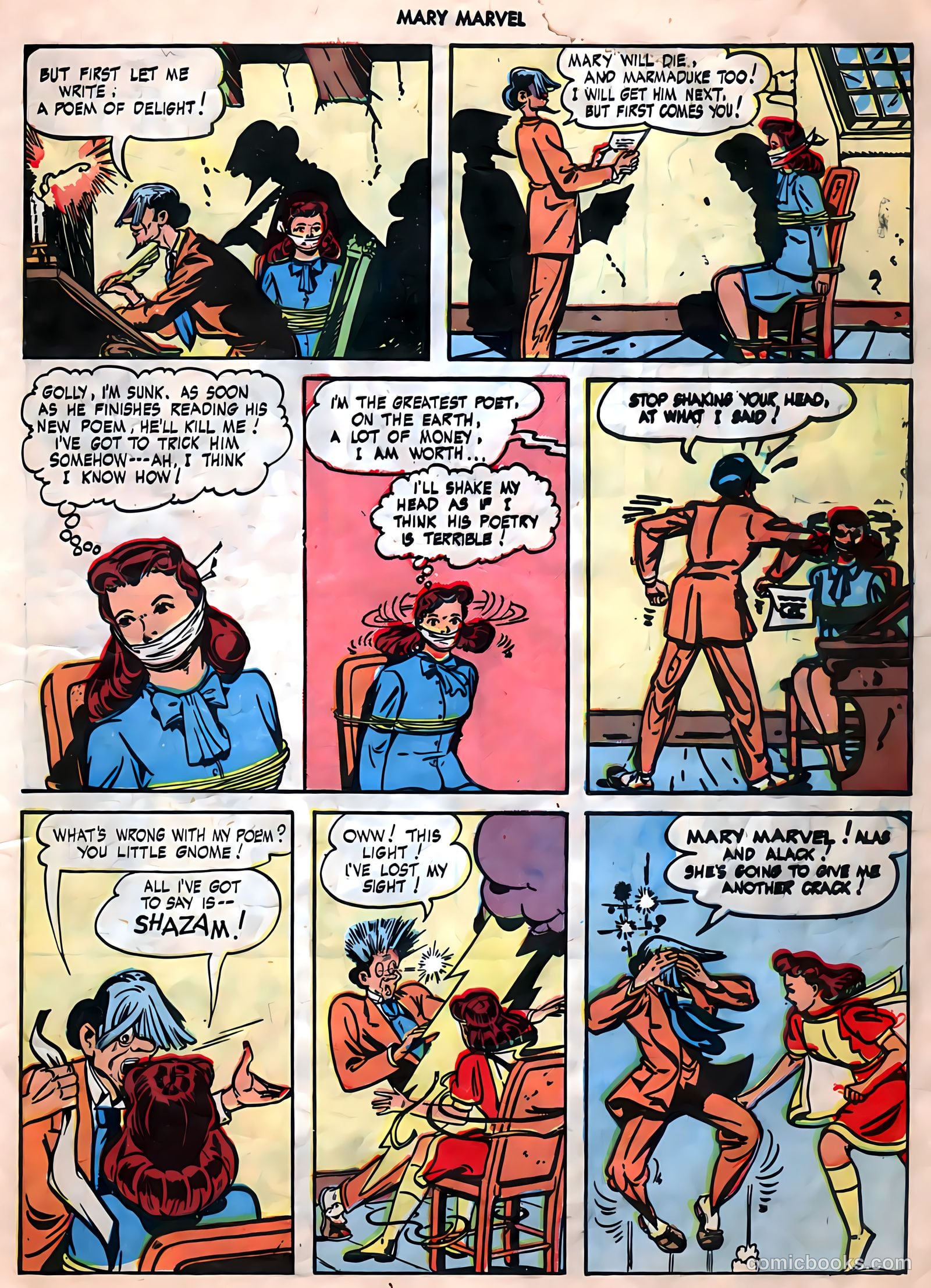 Mary Marvel #2 (1946) — page 34 of 38