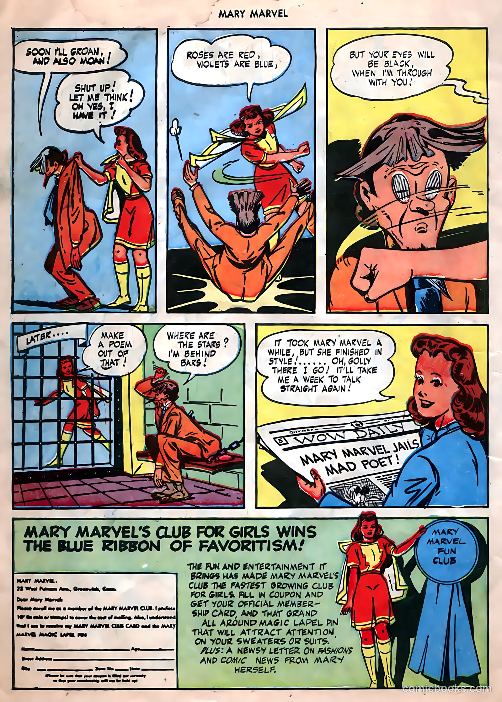 Mary Marvel #2 (1946) — page 35 of 38