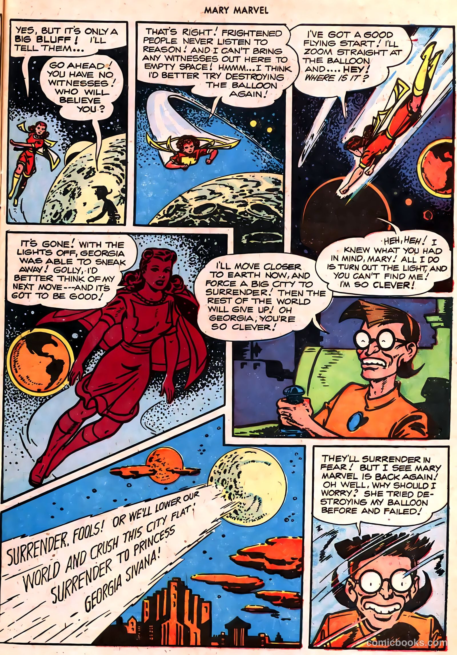 Mary Marvel #23 (1948) — page 7 of 36