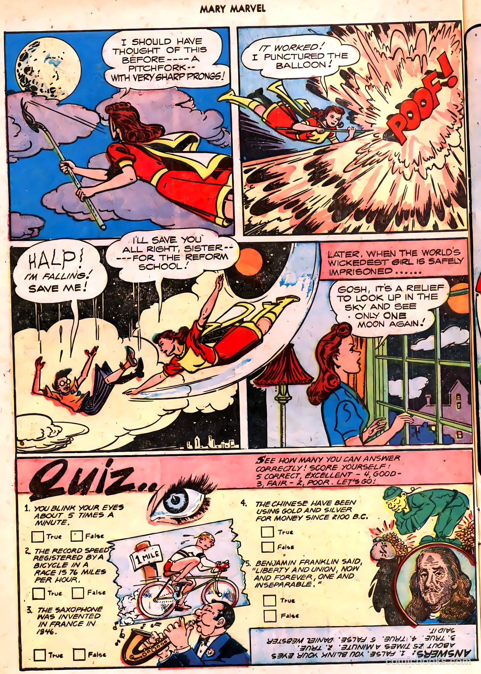 Mary Marvel #23 (1948) — page 8 of 36