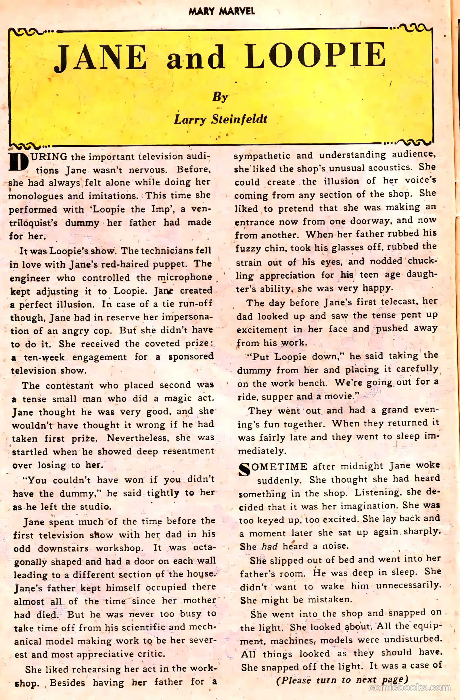Mary Marvel #23 (1948) — page 10 of 36