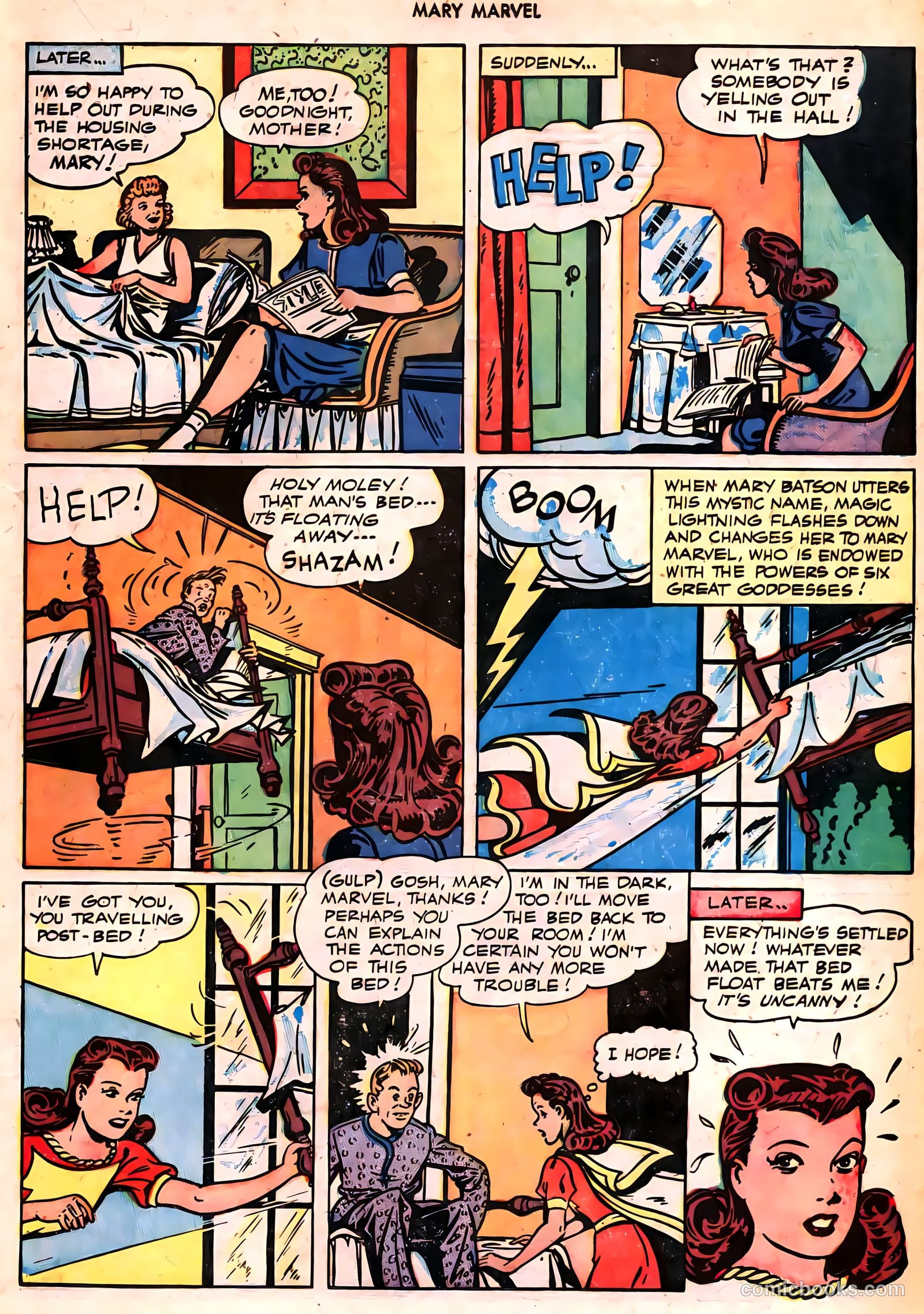 Mary Marvel #23 (1948) — page 19 of 36