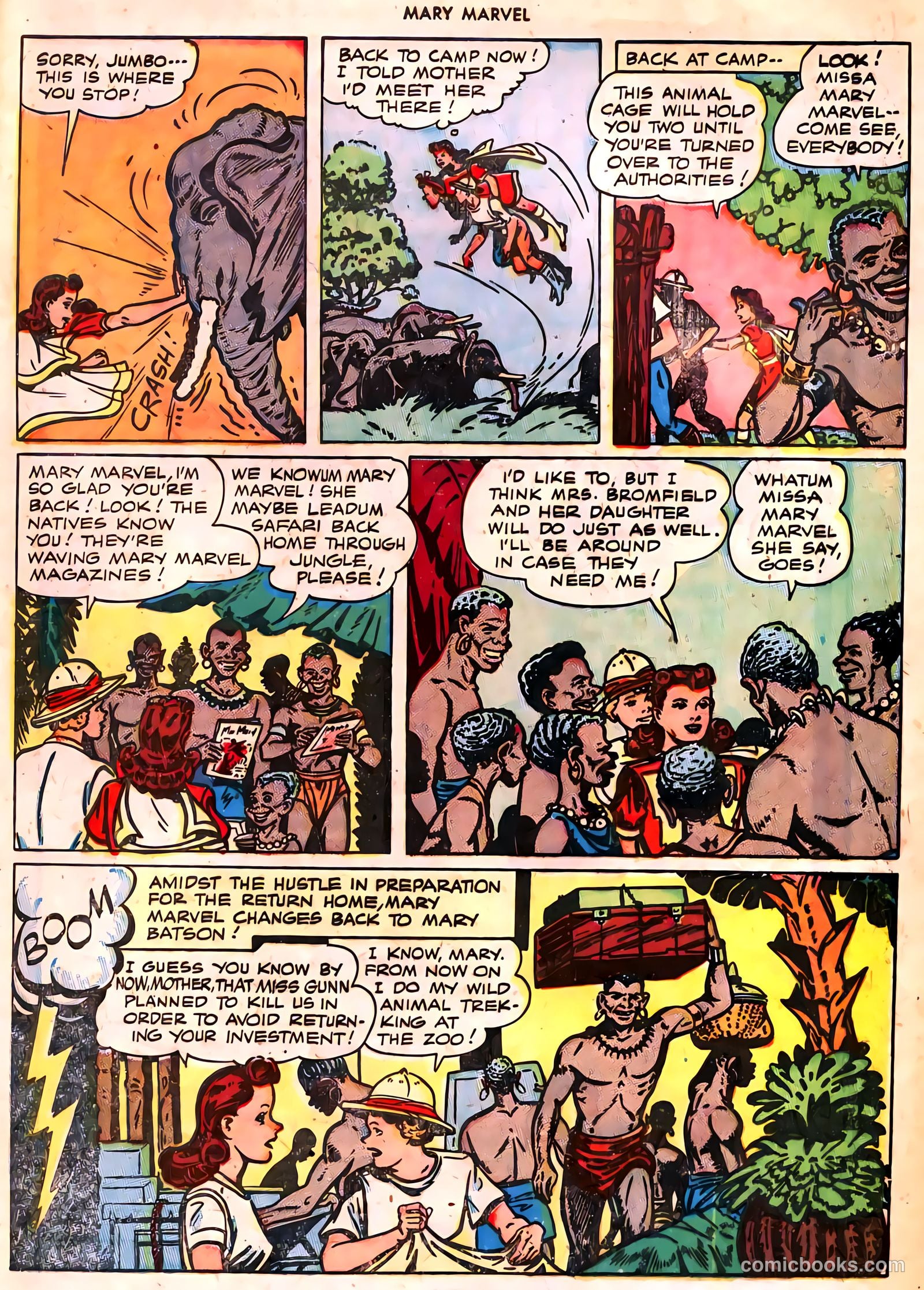Mary Marvel #23 (1948) — page 33 of 36