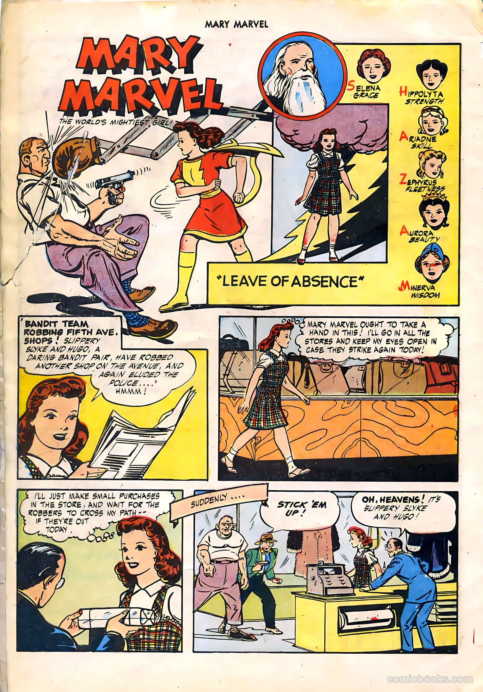 Mary Marvel #4 (1946) — page 4 of 36