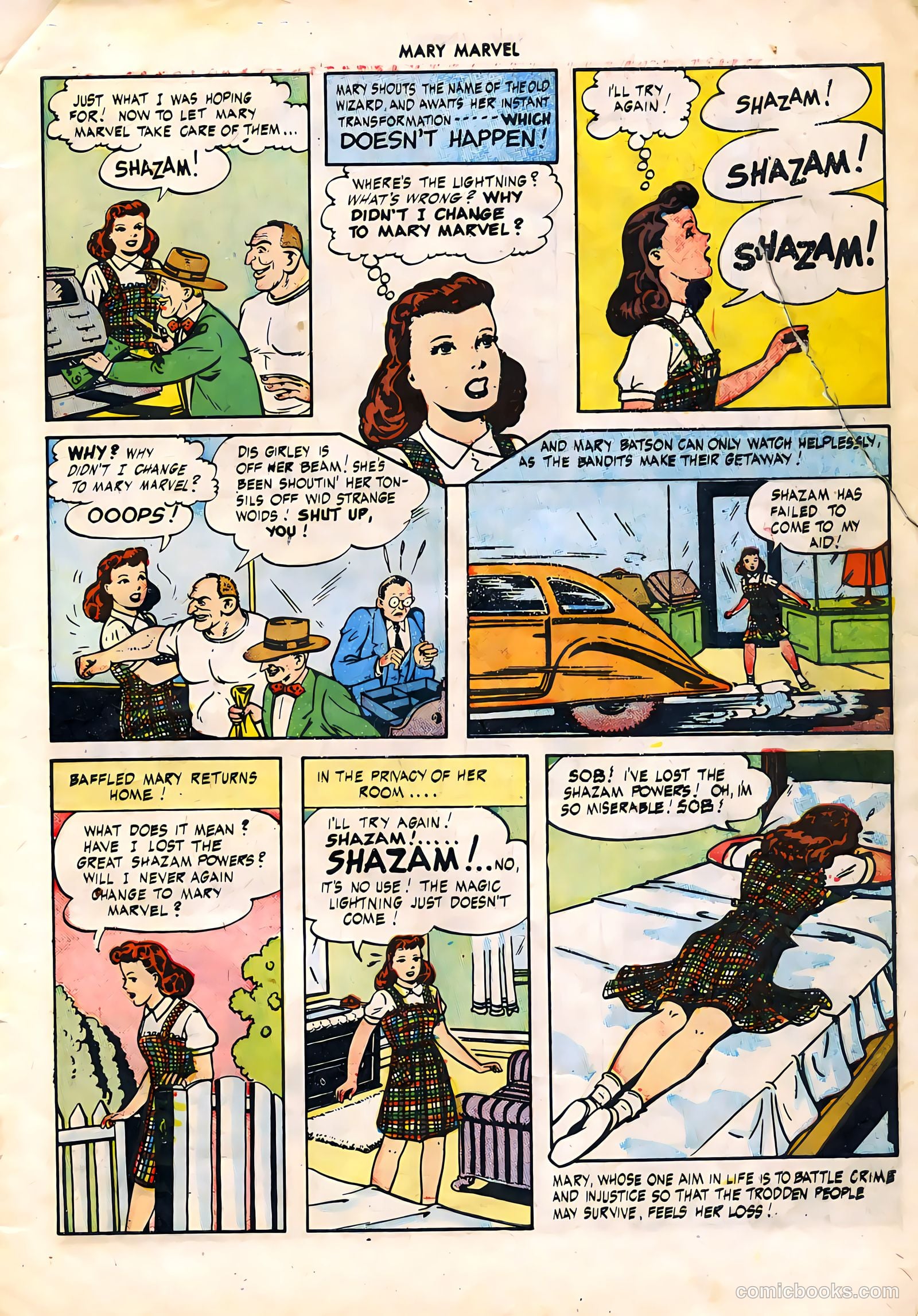 Mary Marvel #4 (1946) — page 5 of 36