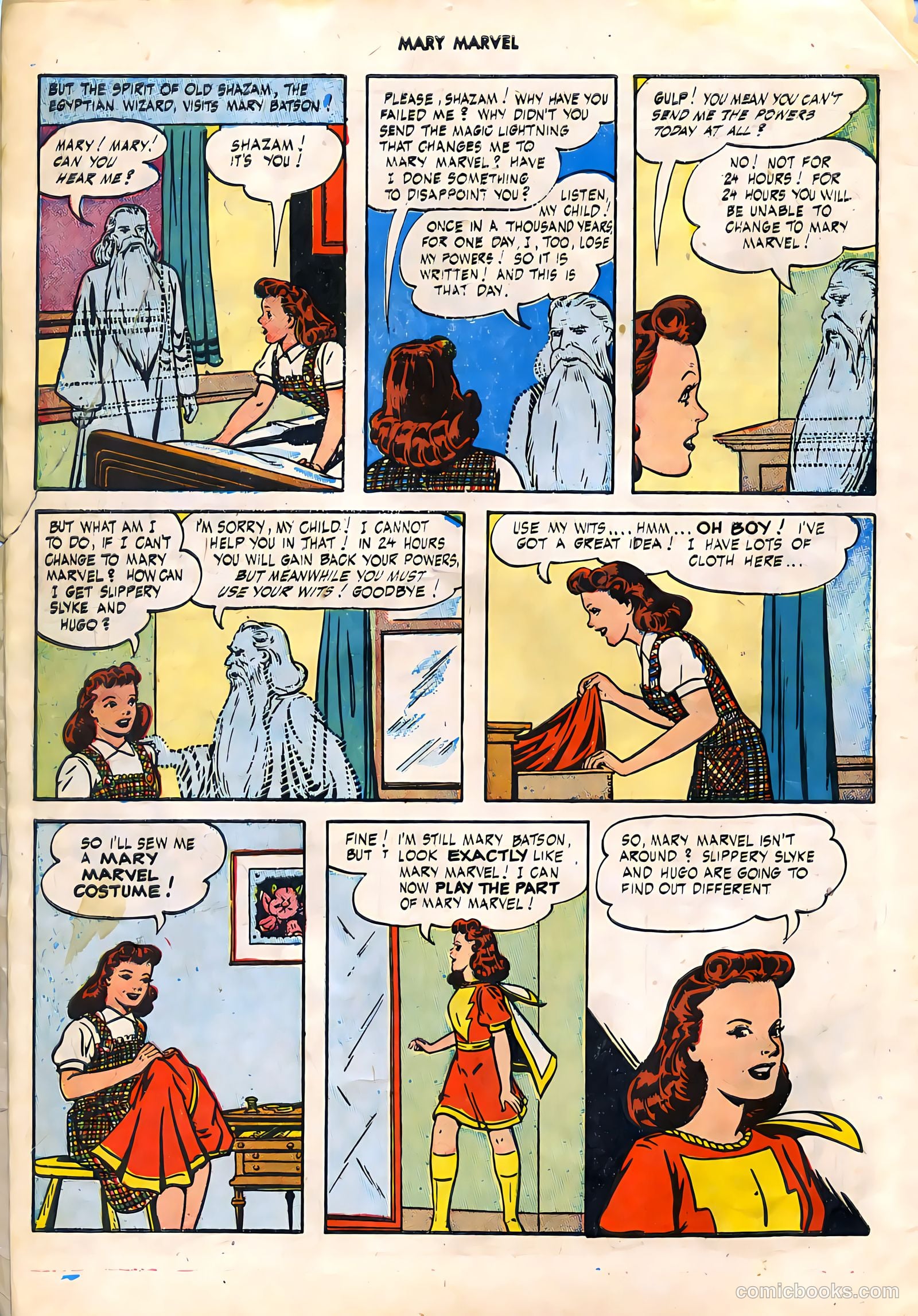 Mary Marvel #4 (1946) — page 6 of 36