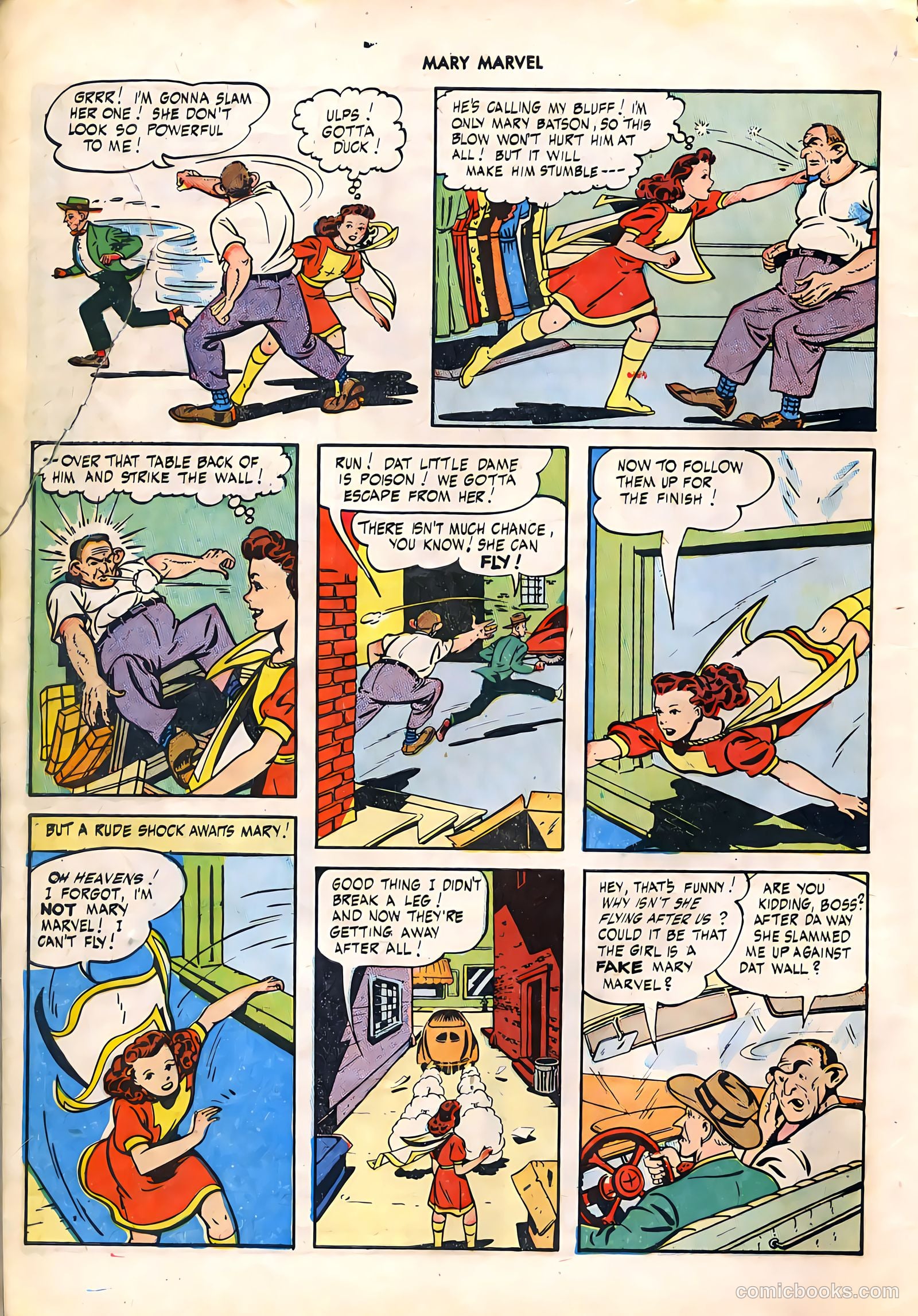 Mary Marvel #4 (1946) — page 8 of 36
