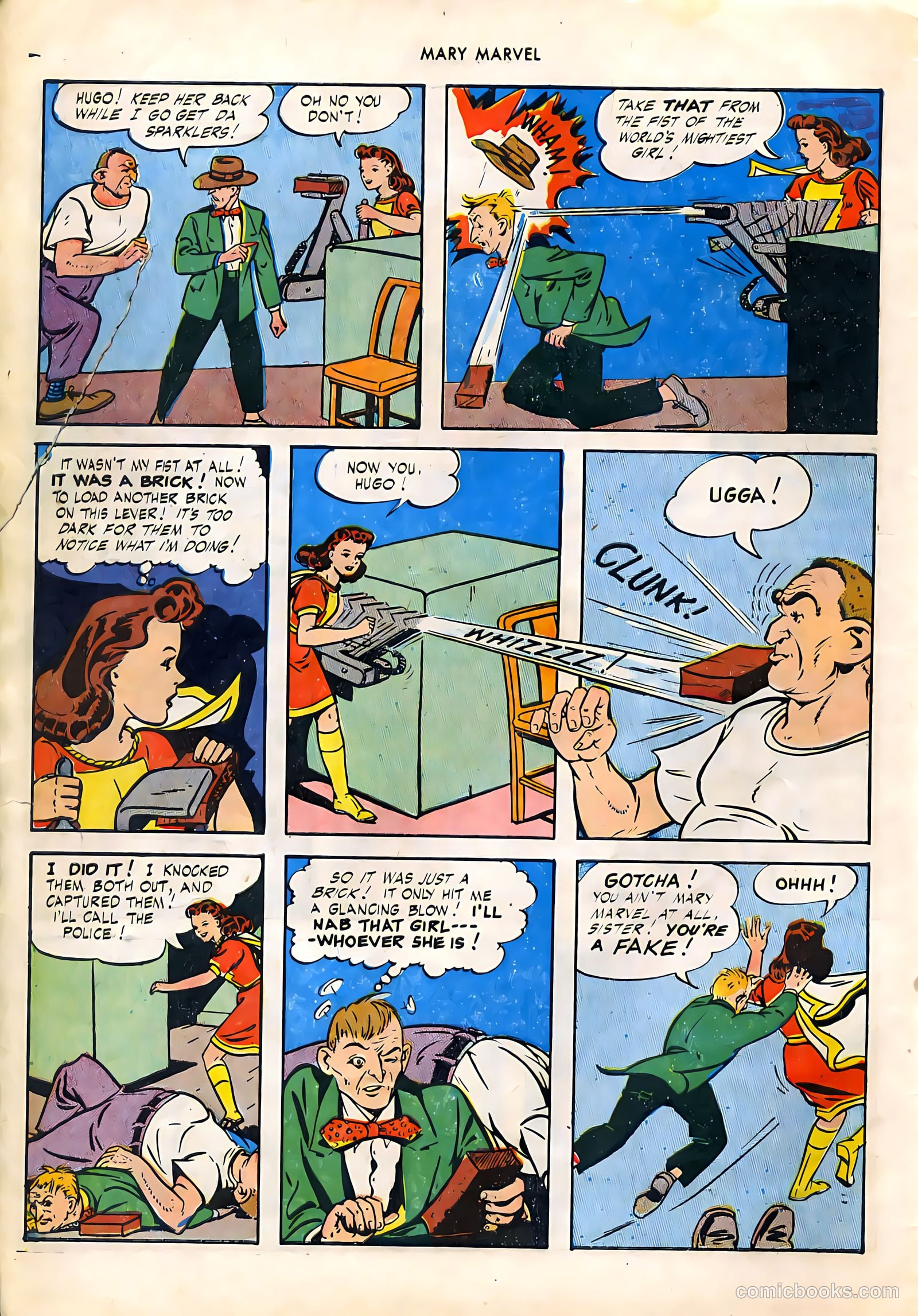 Mary Marvel #4 (1946) — page 10 of 36