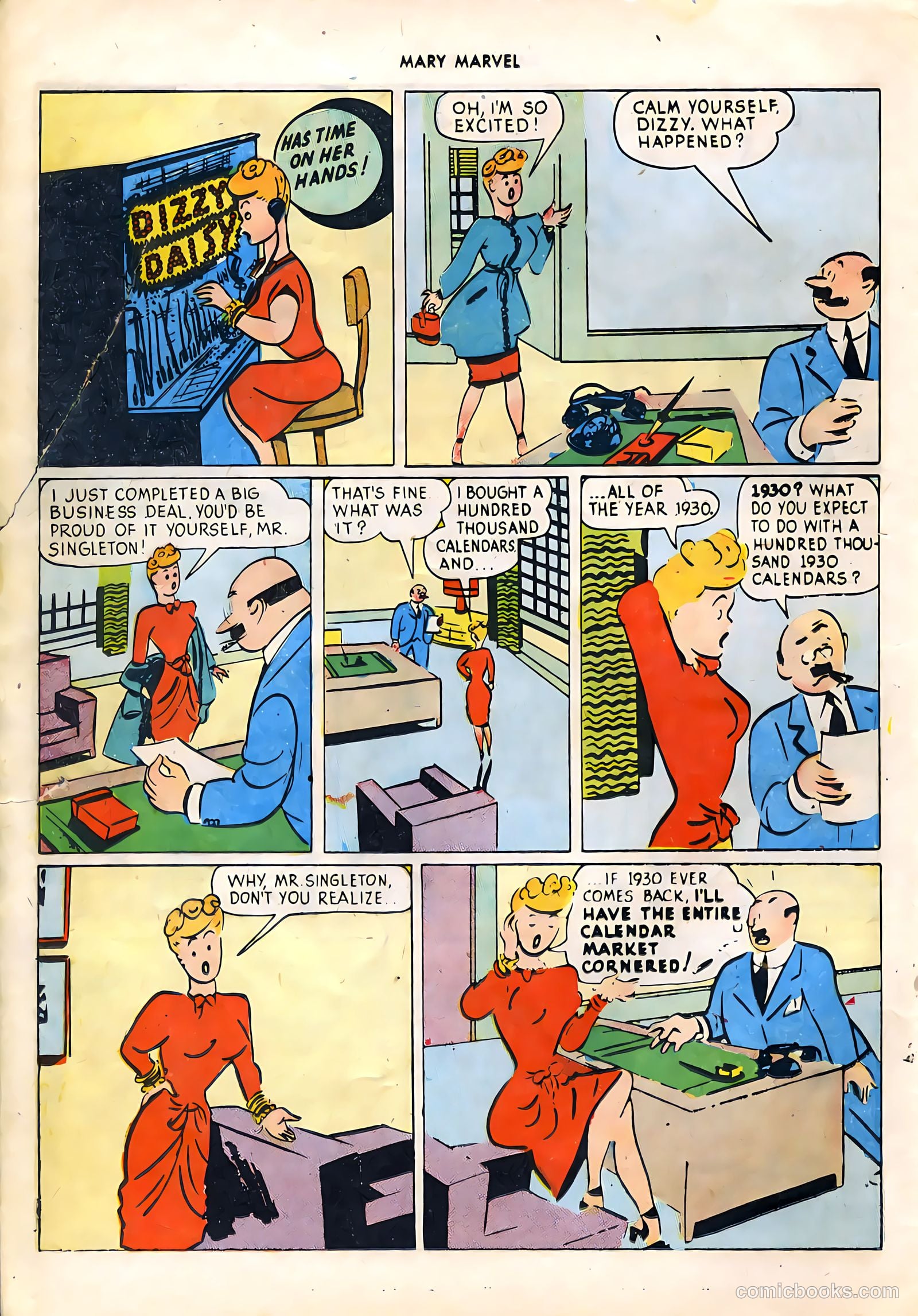 Mary Marvel #4 (1946) — page 12 of 36