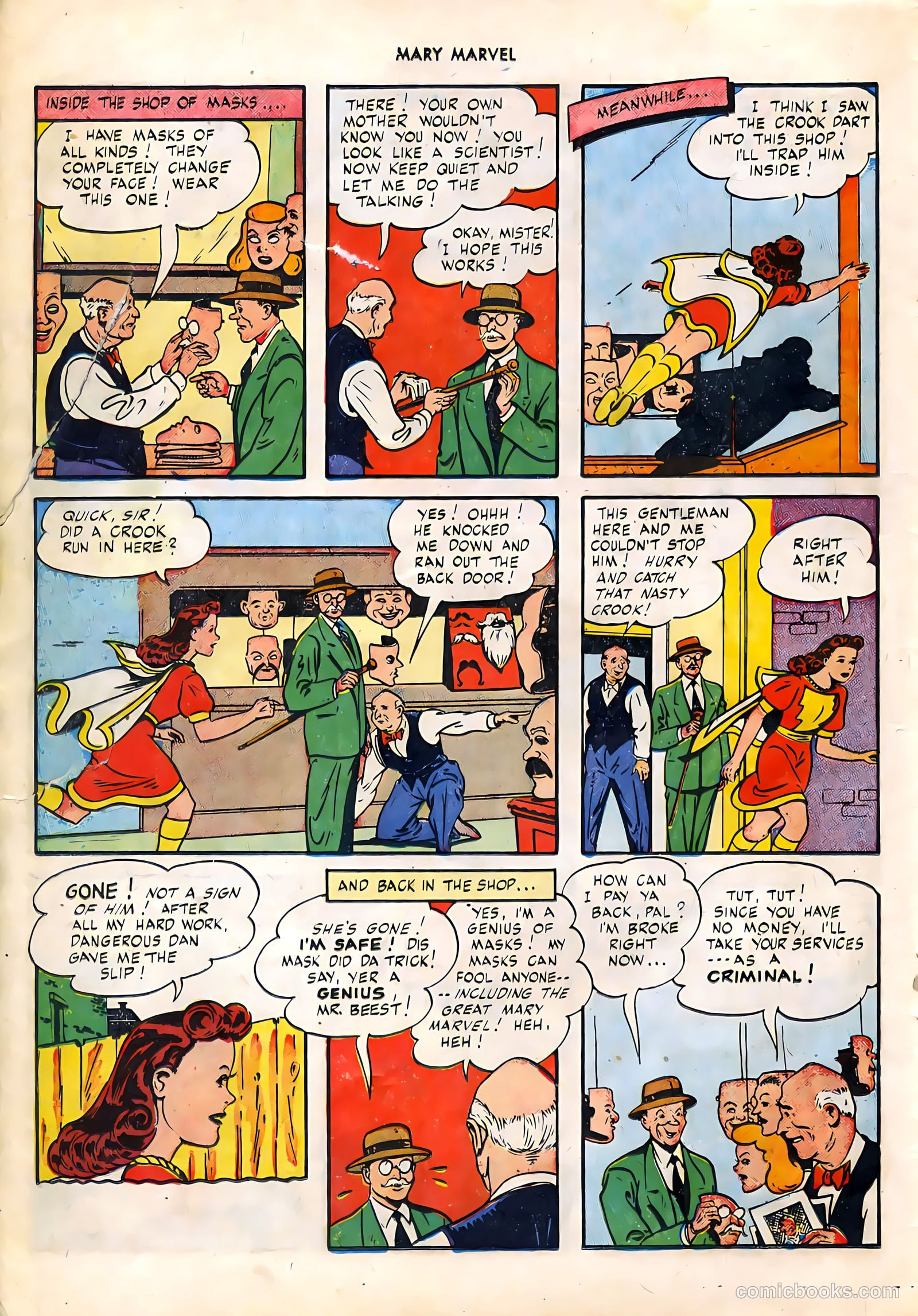 Mary Marvel #4 (1946) — page 14 of 36
