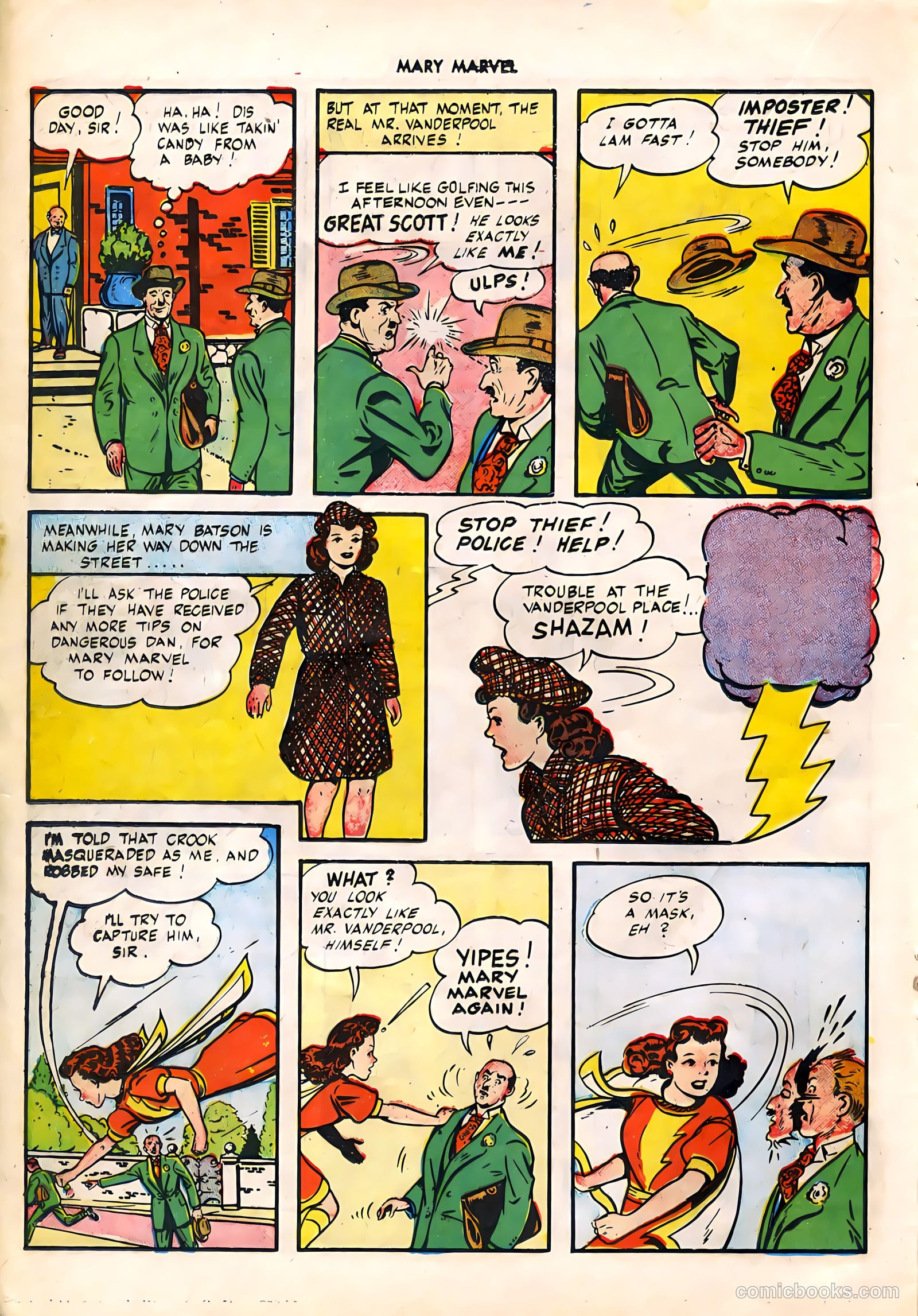 Mary Marvel #4 (1946) — page 16 of 36