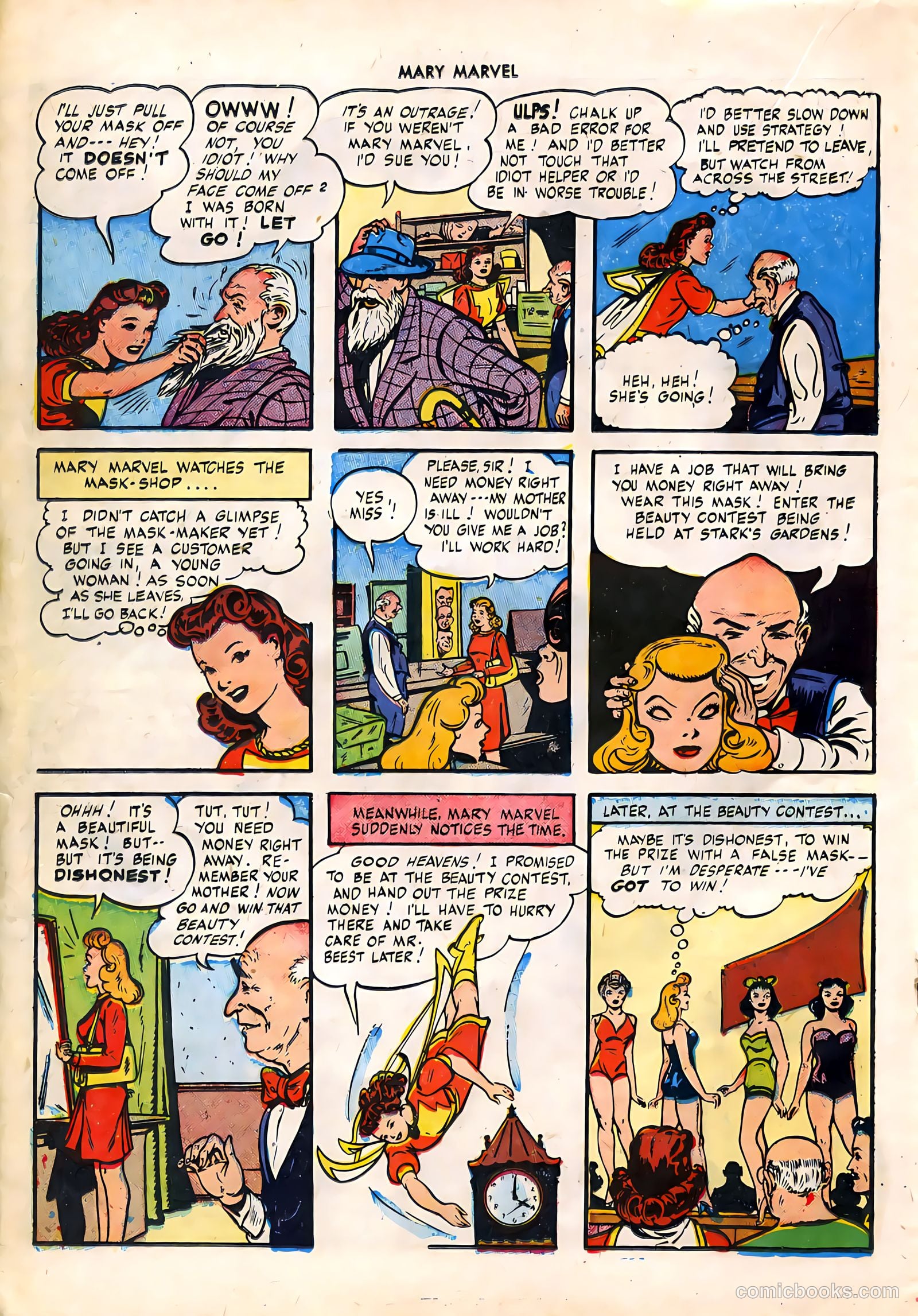 Mary Marvel #4 (1946) — page 18 of 36