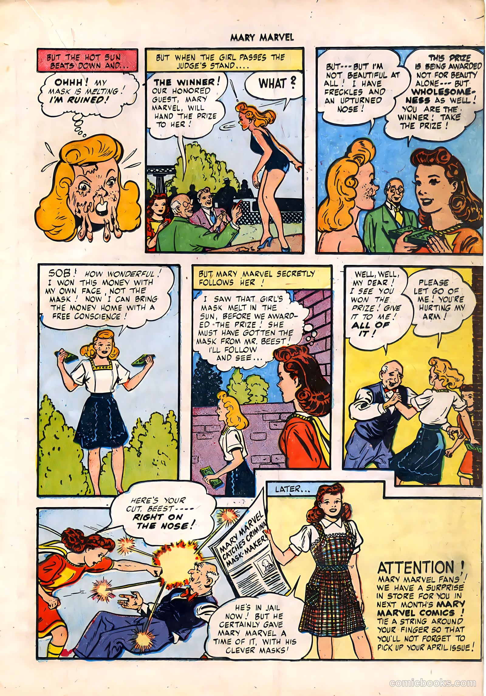 Mary Marvel #4 (1946) — page 19 of 36