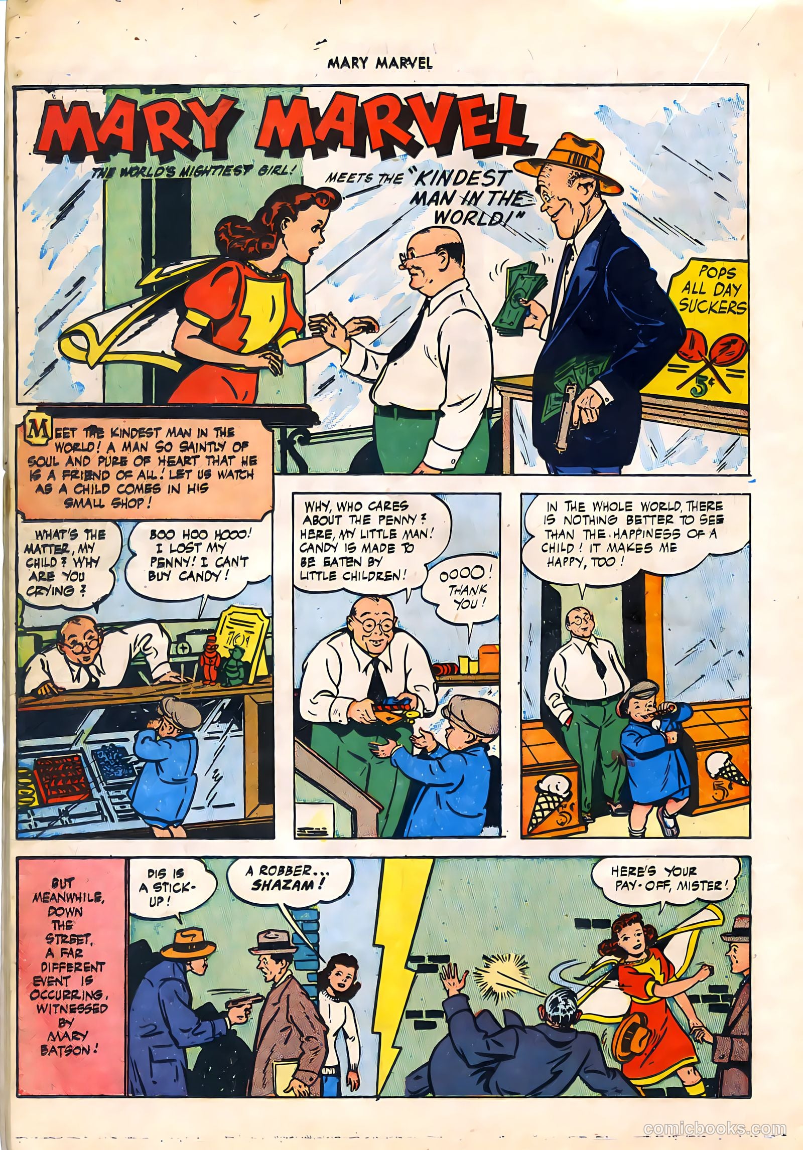 Mary Marvel #4 (1946) — page 22 of 36
