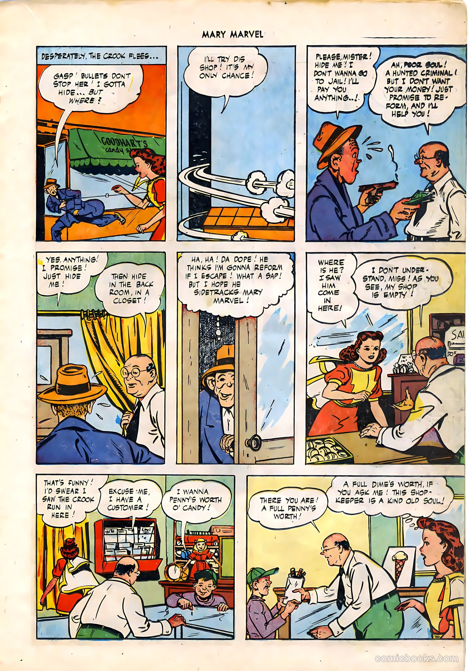 Mary Marvel #4 (1946) — page 23 of 36