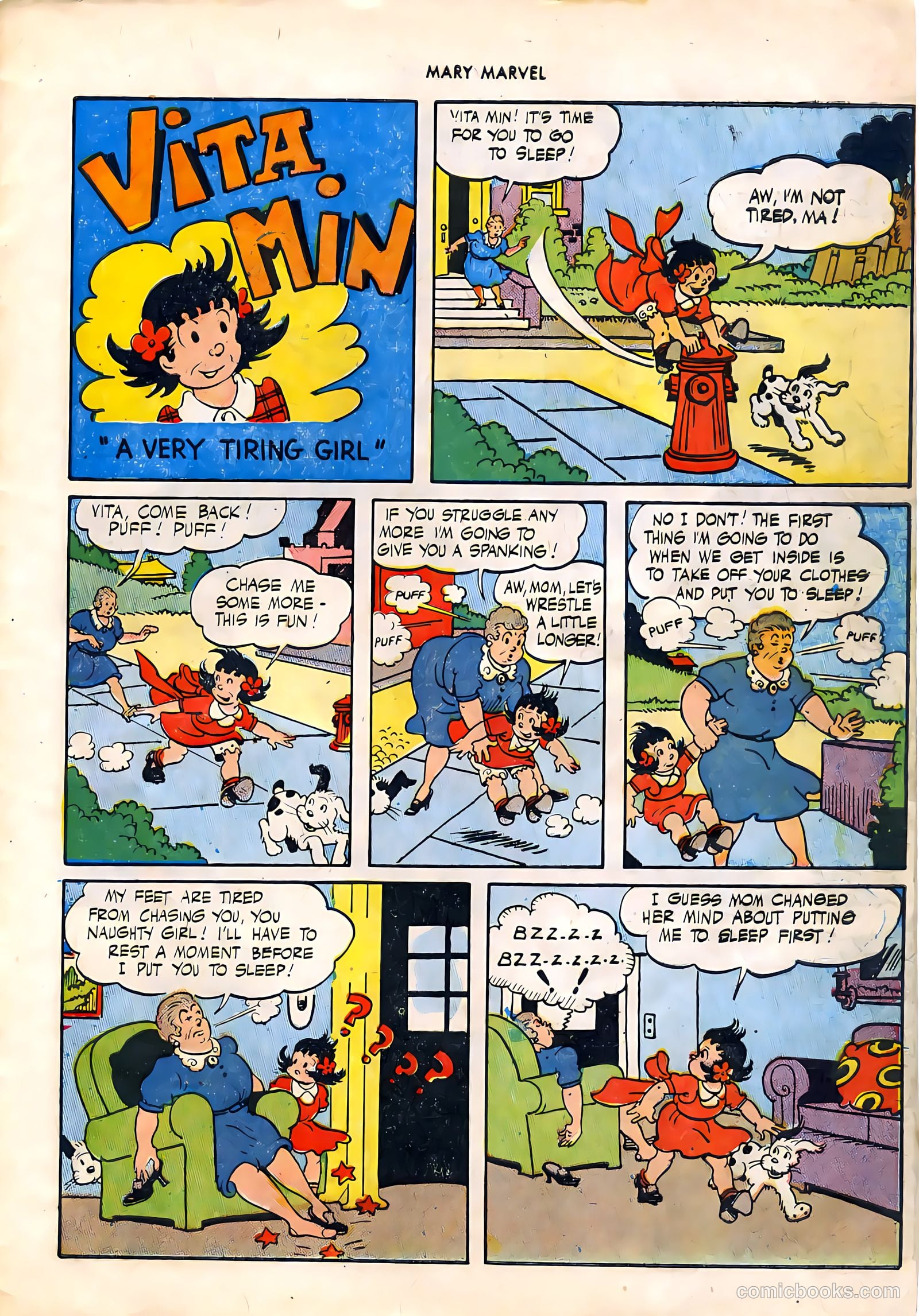 Mary Marvel #4 (1946) — page 27 of 36