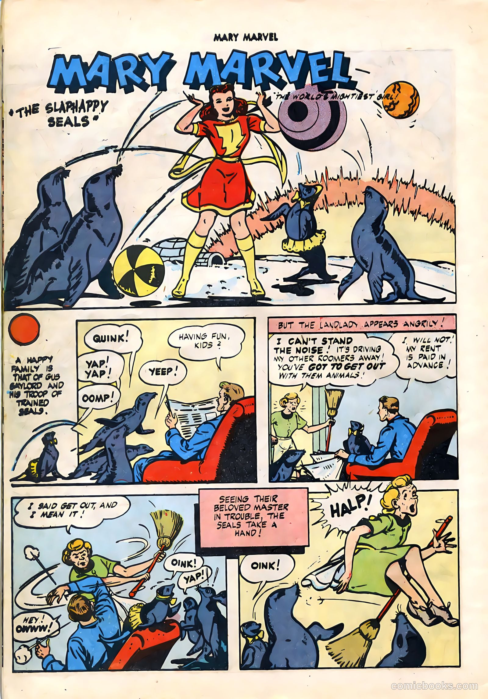 Mary Marvel #4 (1946) — page 28 of 36