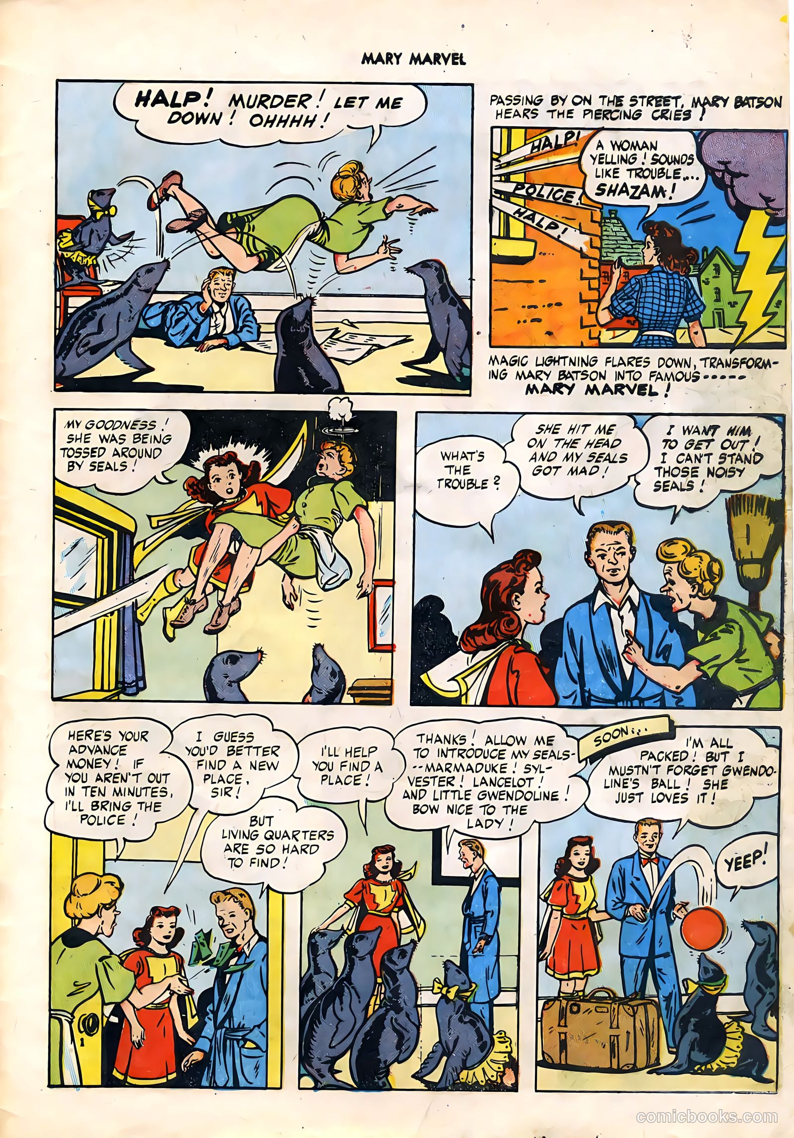 Mary Marvel #4 (1946) — page 29 of 36