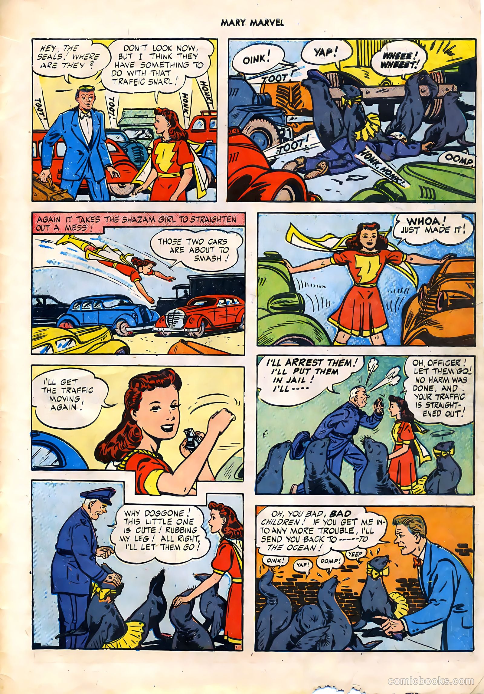 Mary Marvel #4 (1946) — page 31 of 36