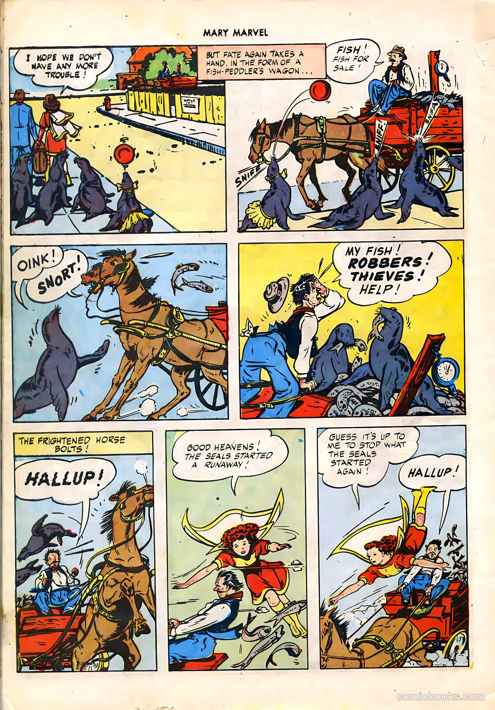 Mary Marvel #4 (1946) — page 32 of 36