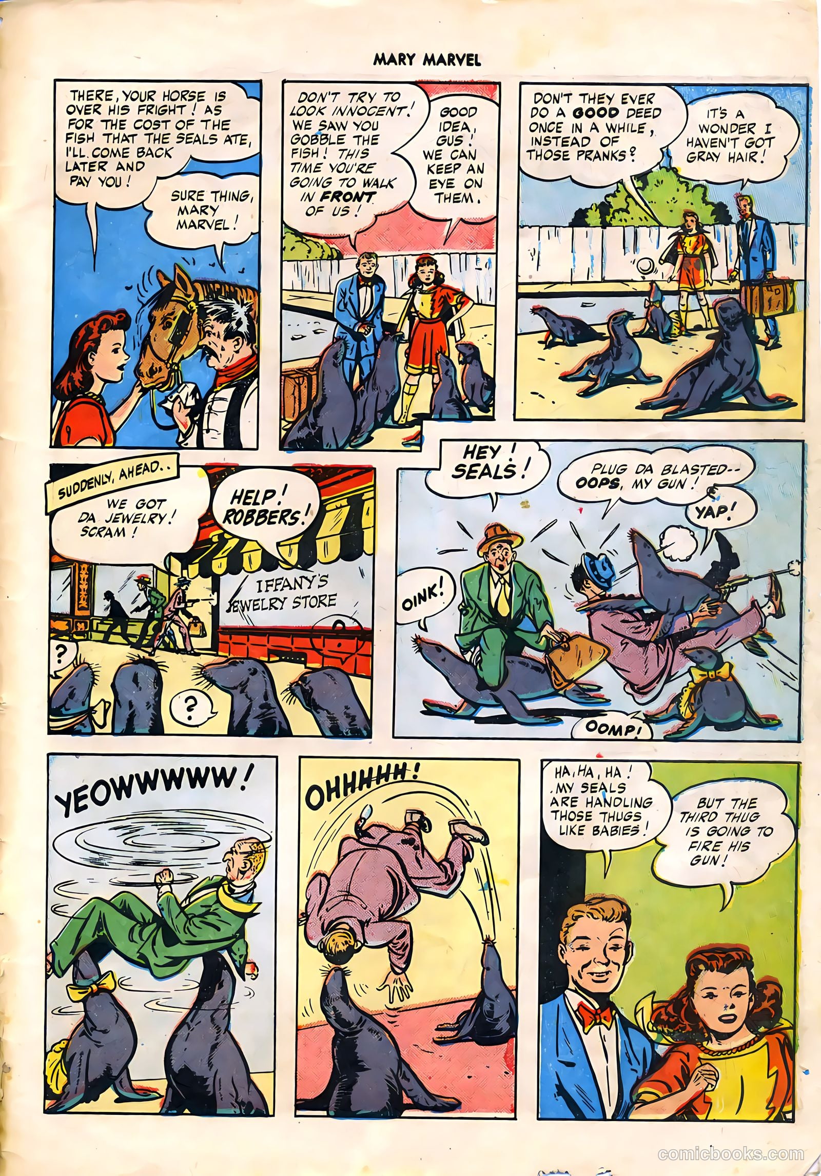 Mary Marvel #4 (1946) — page 33 of 36