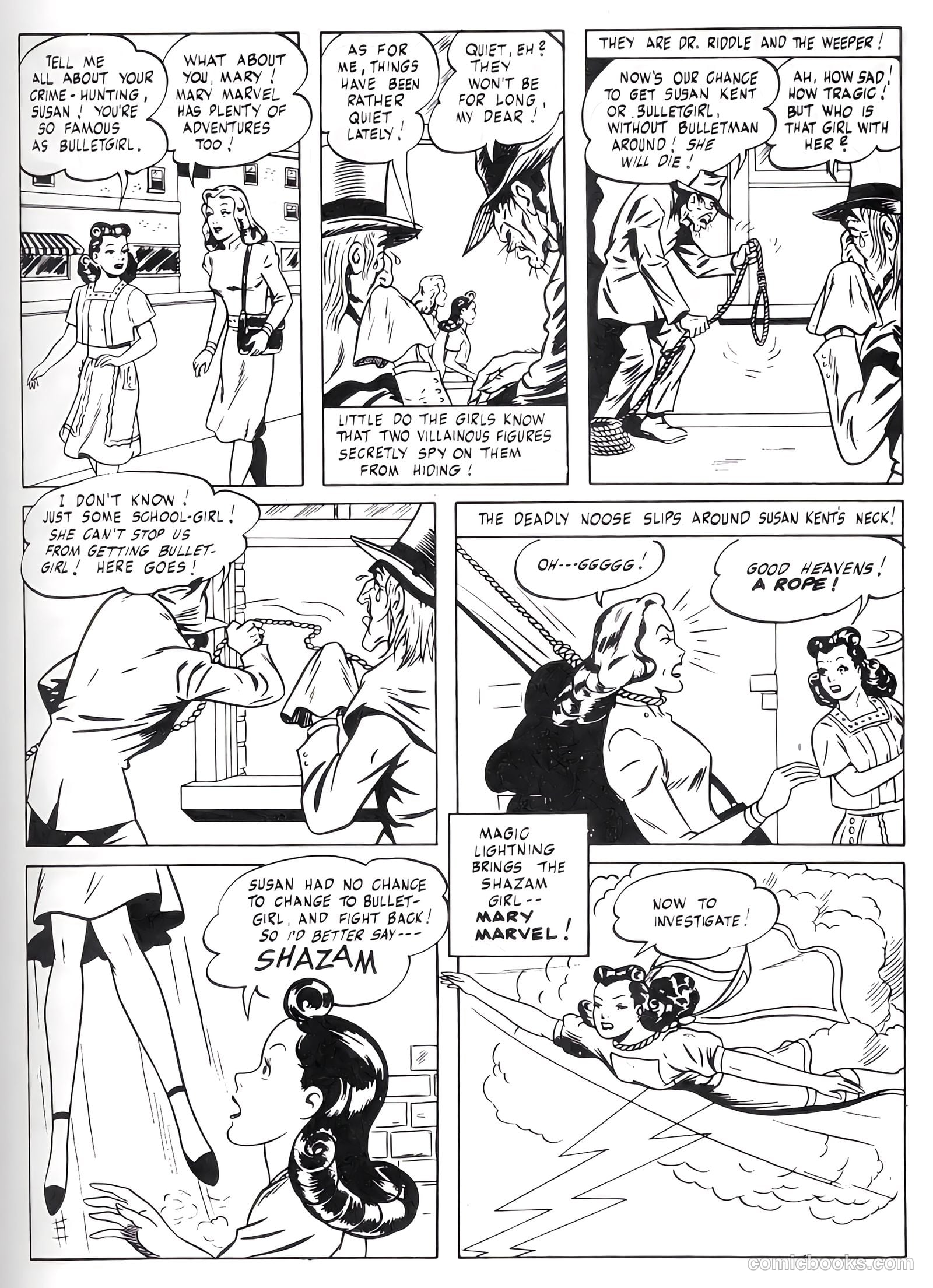 Mary Marvel #8 (1946) — page 3 of 12