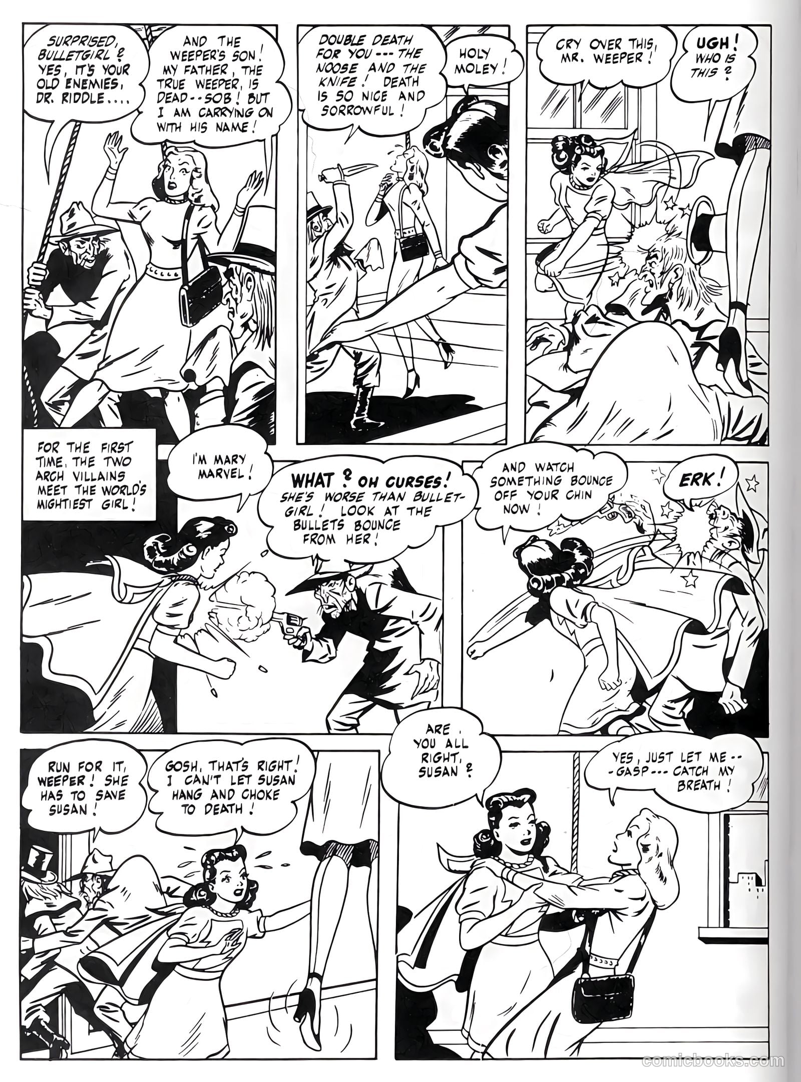 Mary Marvel #8 (1946) — page 4 of 12