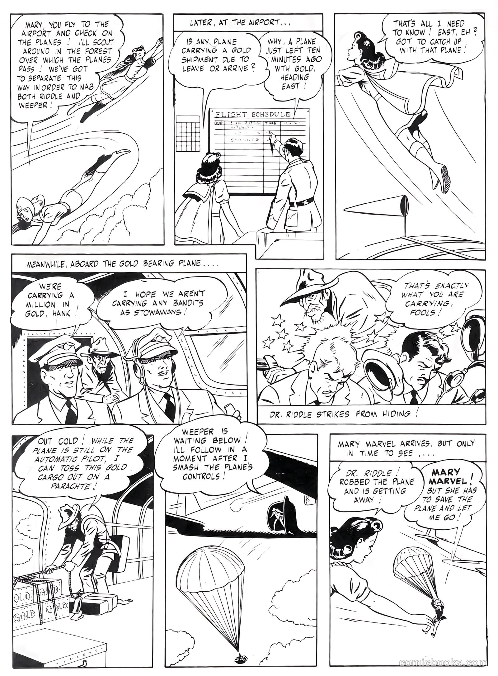Mary Marvel #8 (1946) — page 10 of 12