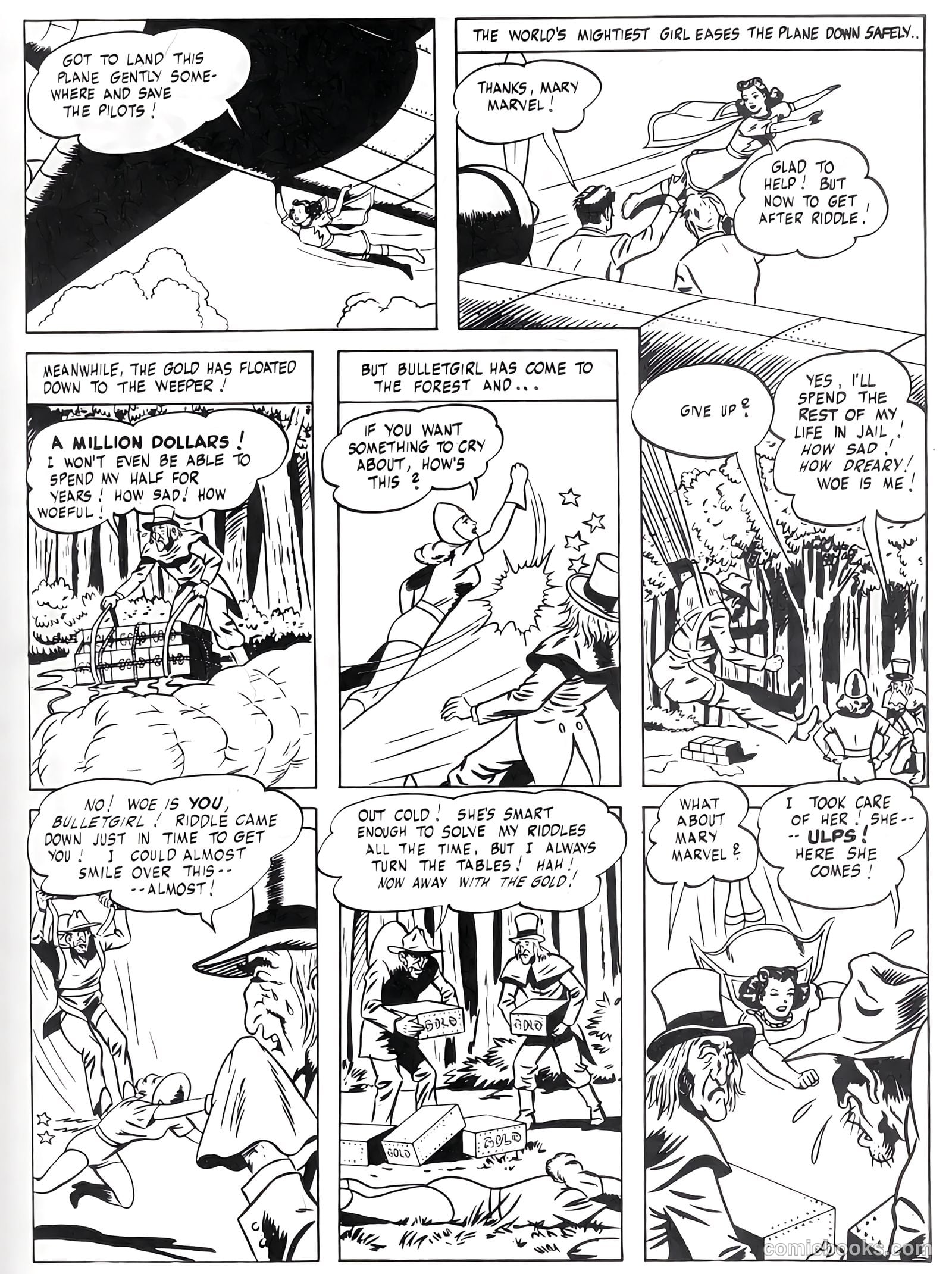 Mary Marvel #8 (1946) — page 11 of 12