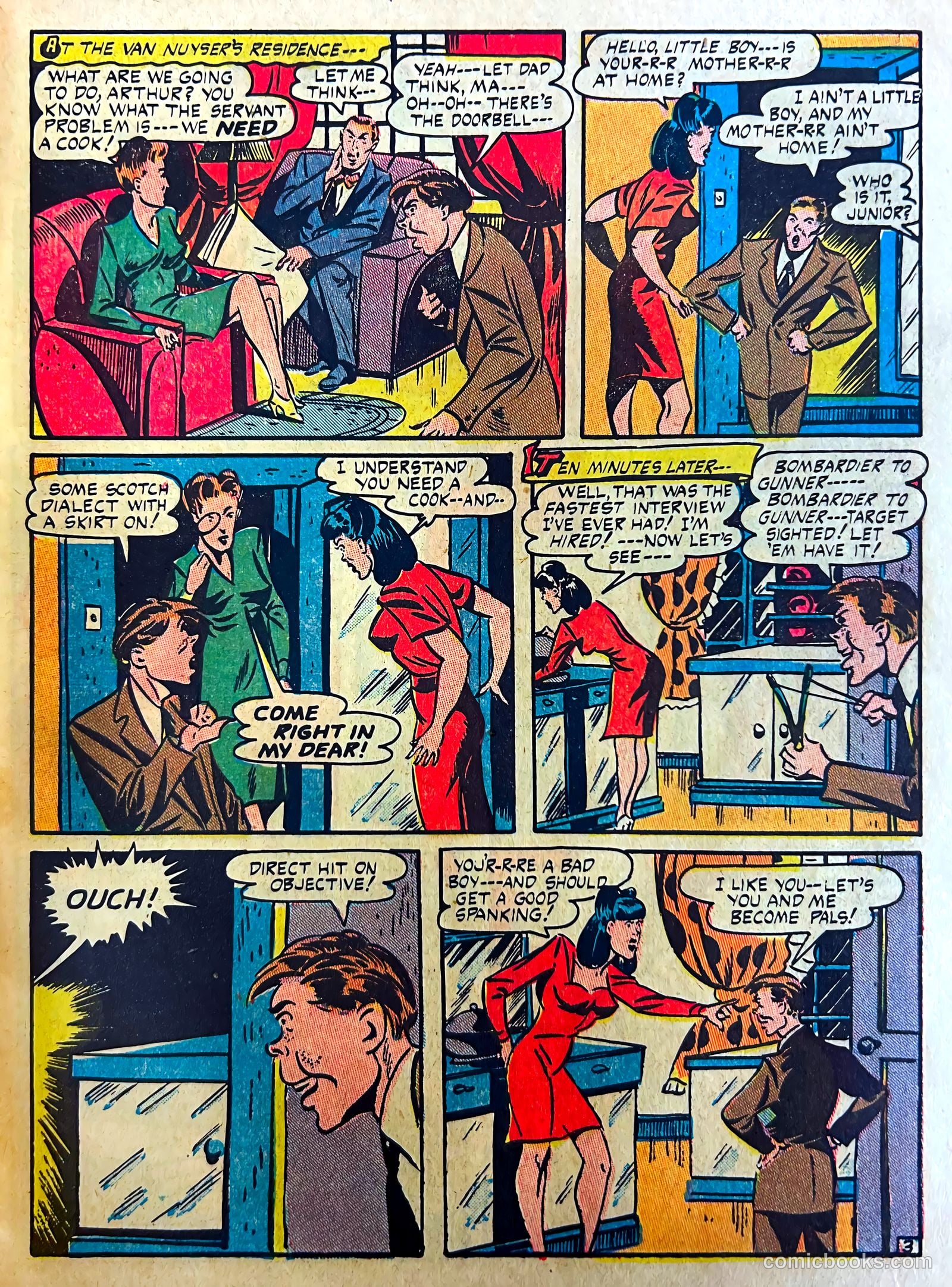 Mask Comics #1 (1945) — page 11 of 52
