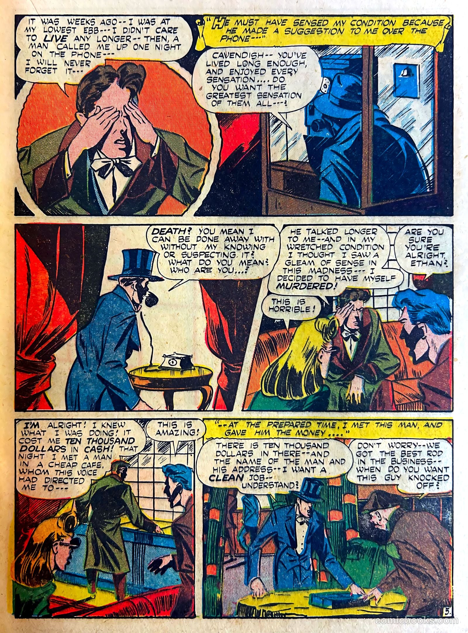 Mask Comics #1 (1945) — page 19 of 52